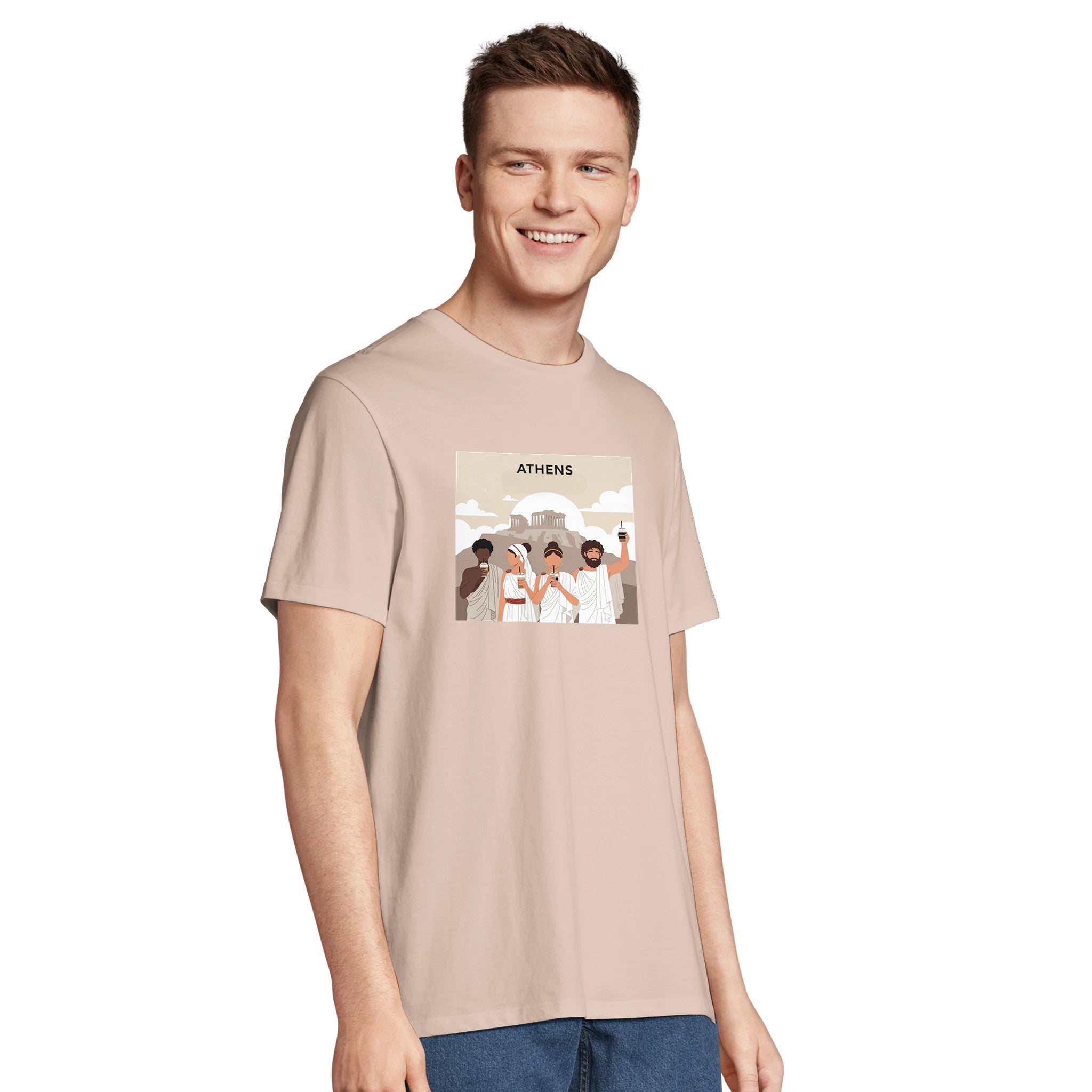Athens Vibes Capuccino/Sunsustainable-Organic-Cotton-Apparel