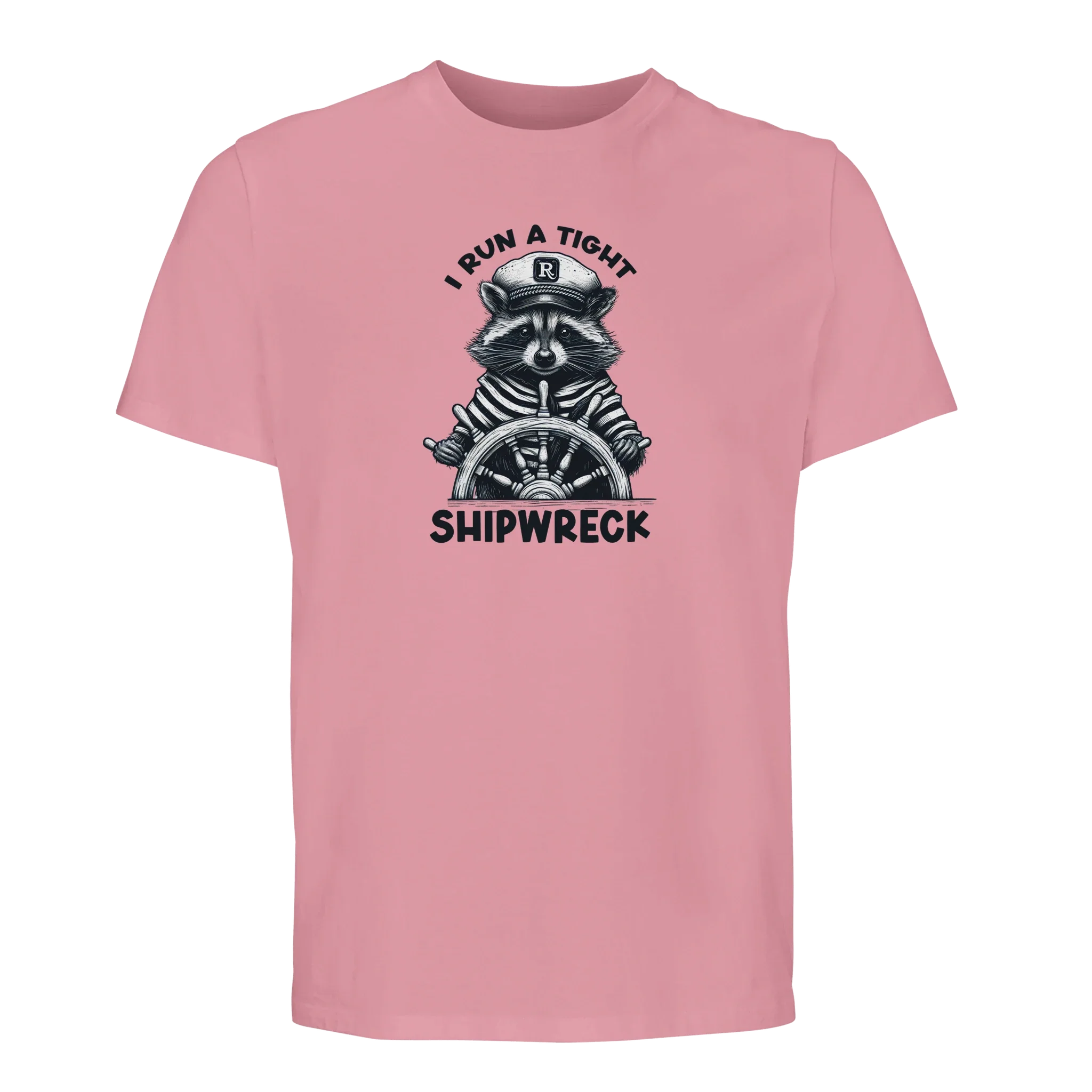 100% Organic Unisex T-Shirt/I-Run-A-Tight-Shirewreck