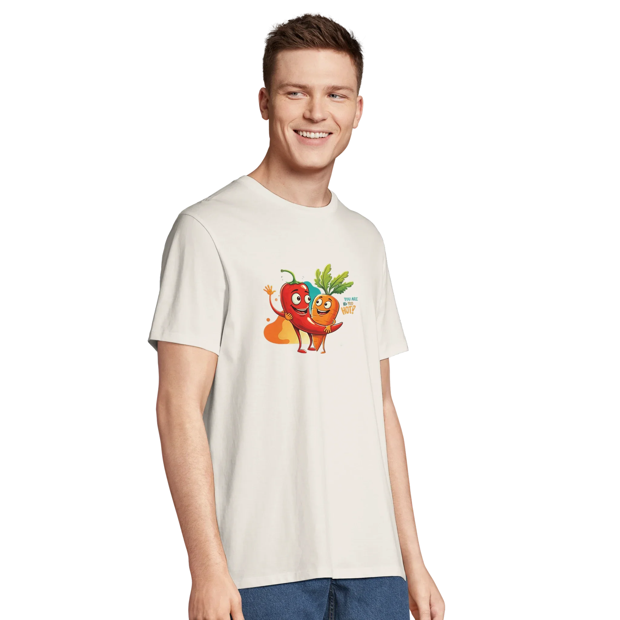 100% Organic Unisex T-shirt/You-Are-Too-Hot