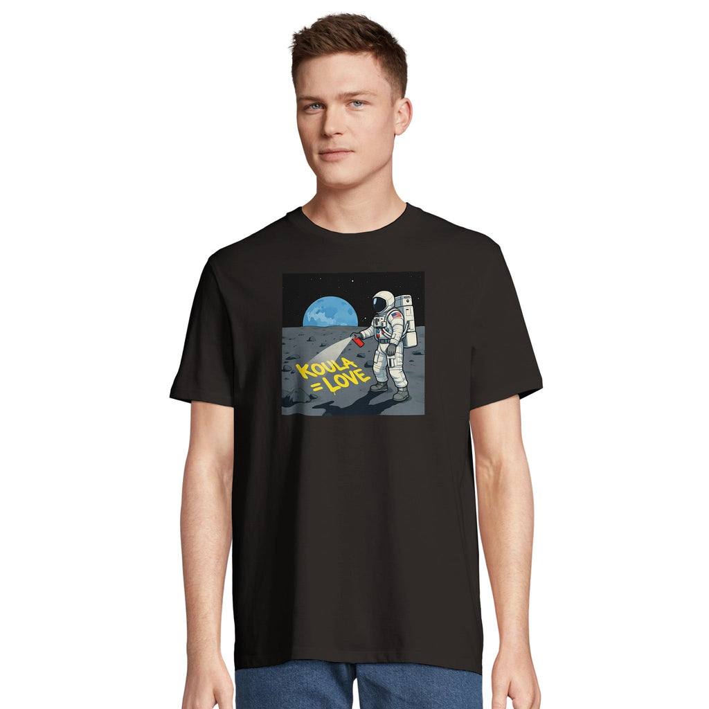 Space Graffiti Astronaut Tee/Sustainable-Organic-Cotton-Apparel