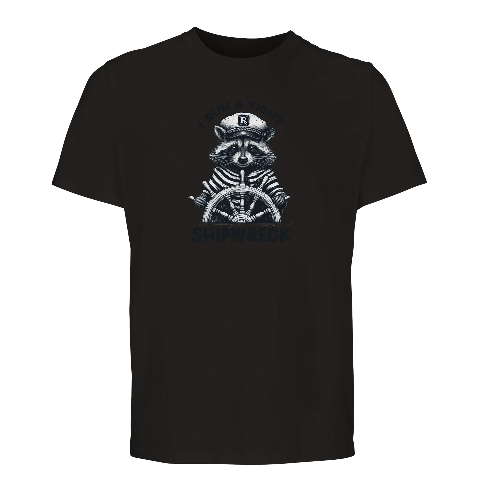 100% Organic Unisex T-Shirt/I-Run-A-Tight-Shirewreck