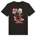 100% Organic Unisex T-shirt/Grandma-Balloons
