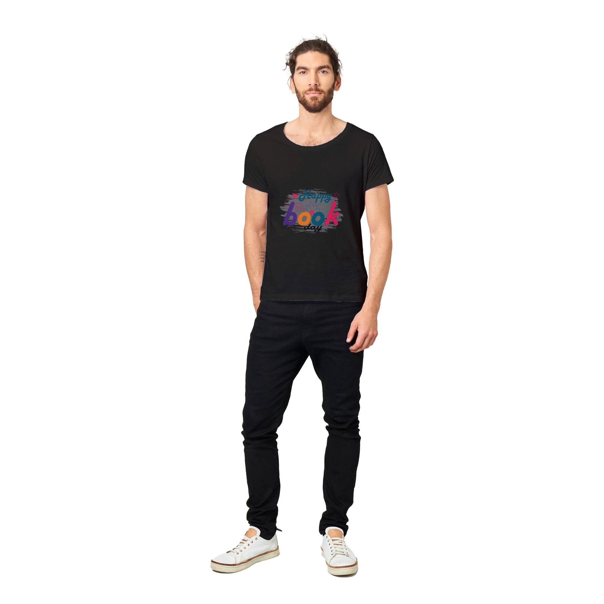 100% Organic Unisex T-shirt/Happy-Book-Day