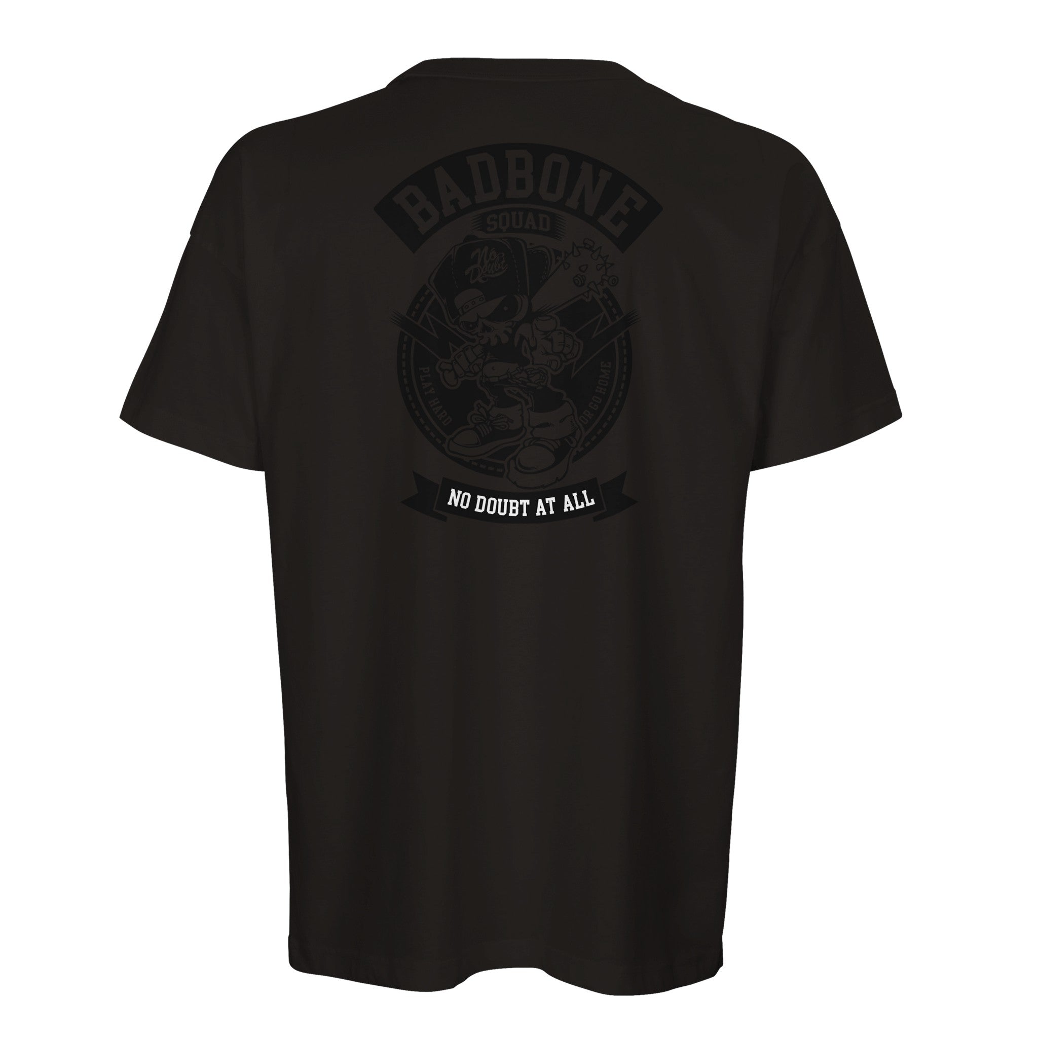 Organic Oversized T-shirt/Badbone Squad  – Edgy Streetwear