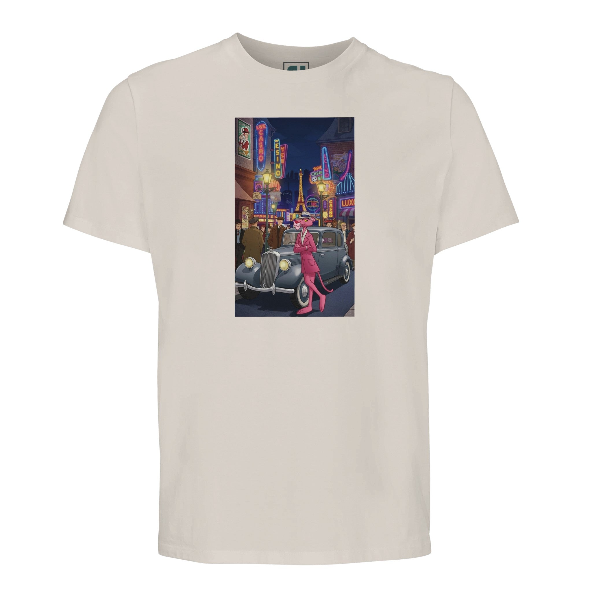 Classic Pink Panther Paris Night/Sustainable-Organic-Cotton-Apparel