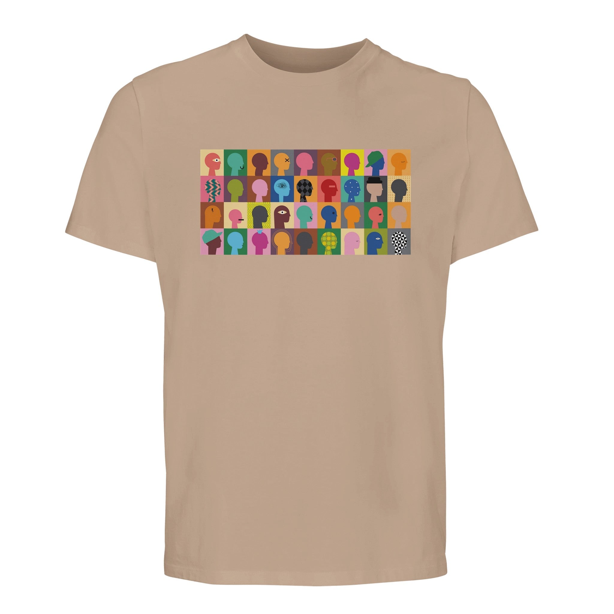 100% Organic Unisex T-shirt/Abstract-People-New