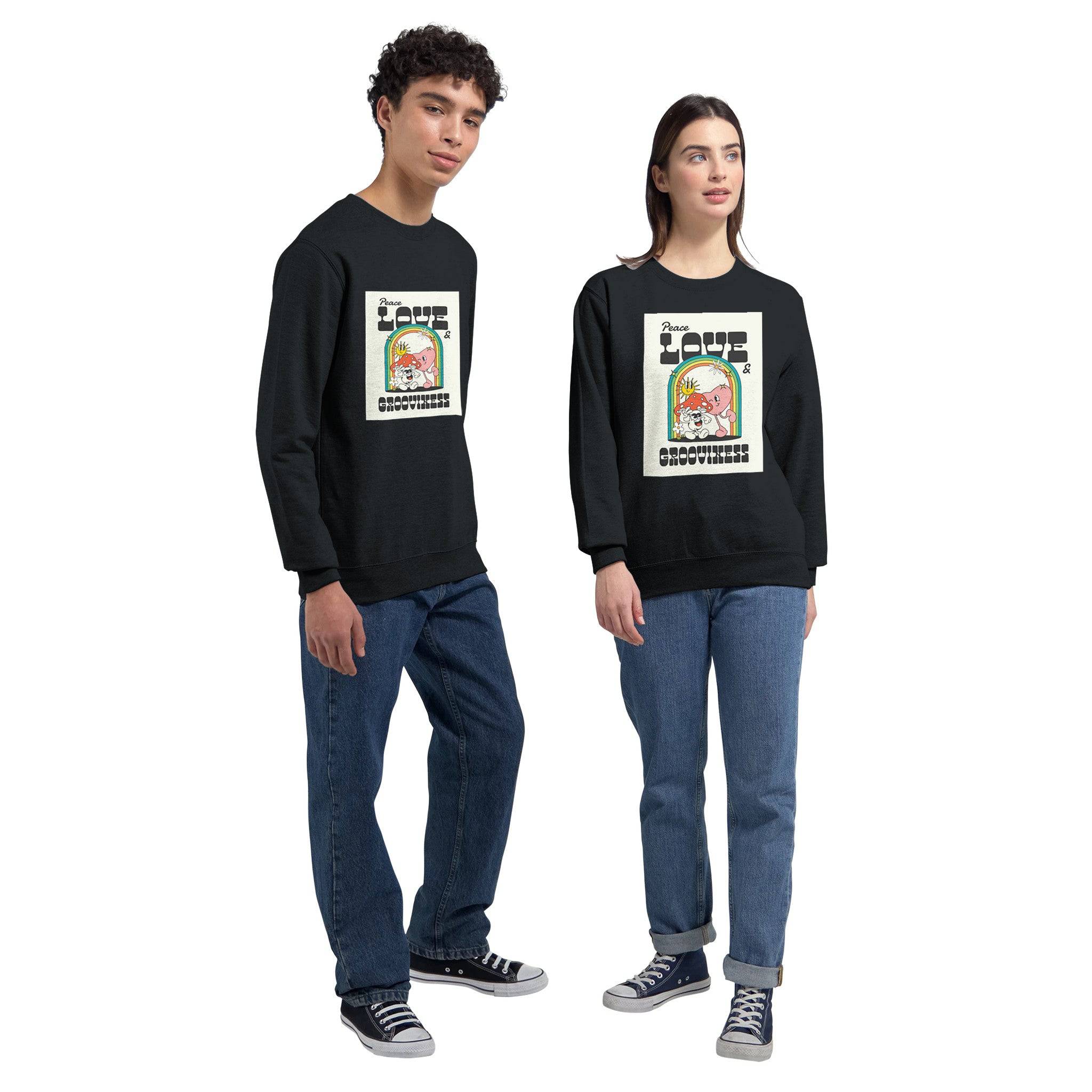 100% Organic Unisex T-shirt/Love-Retro