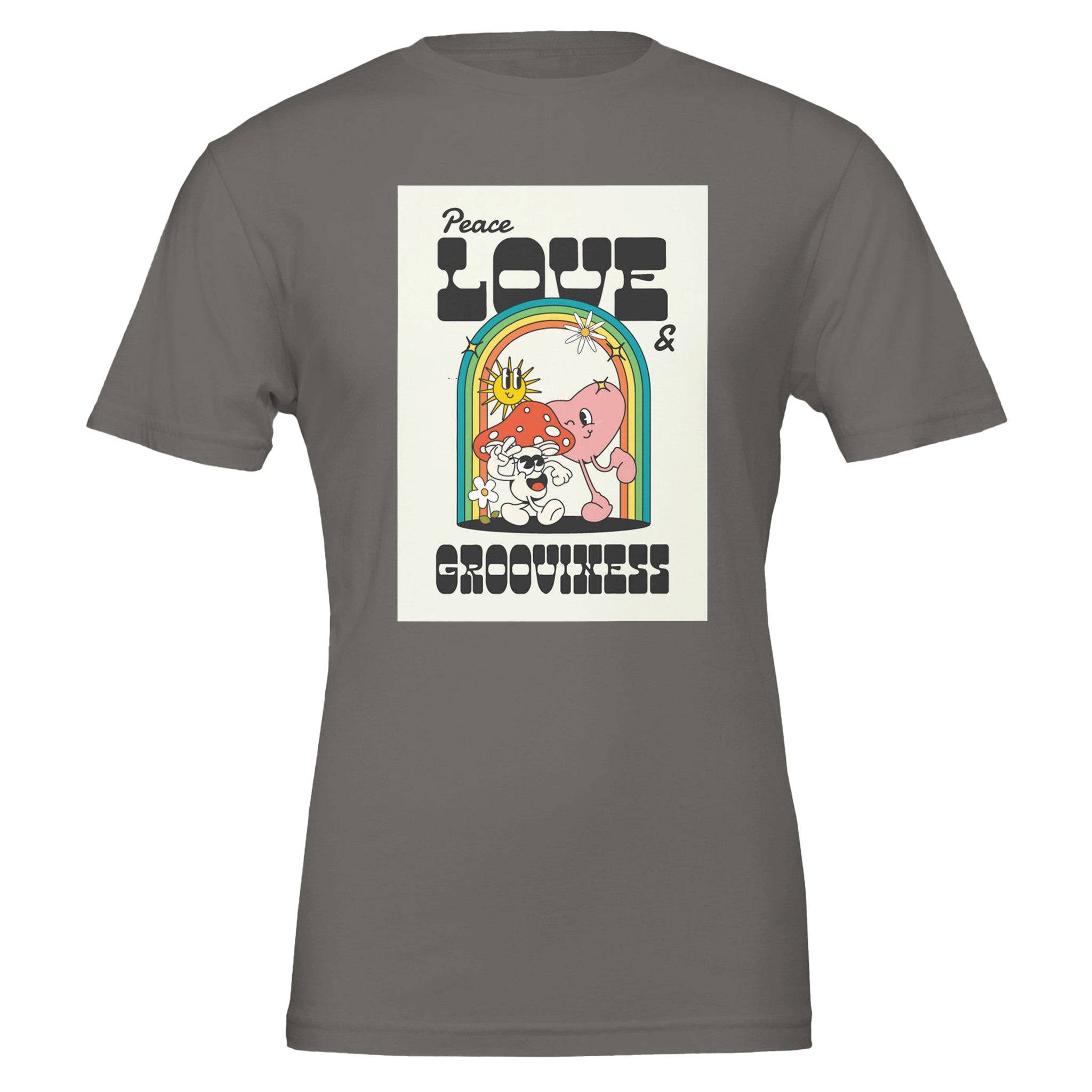 100% Organic Unisex T-shirt/Love-Retro