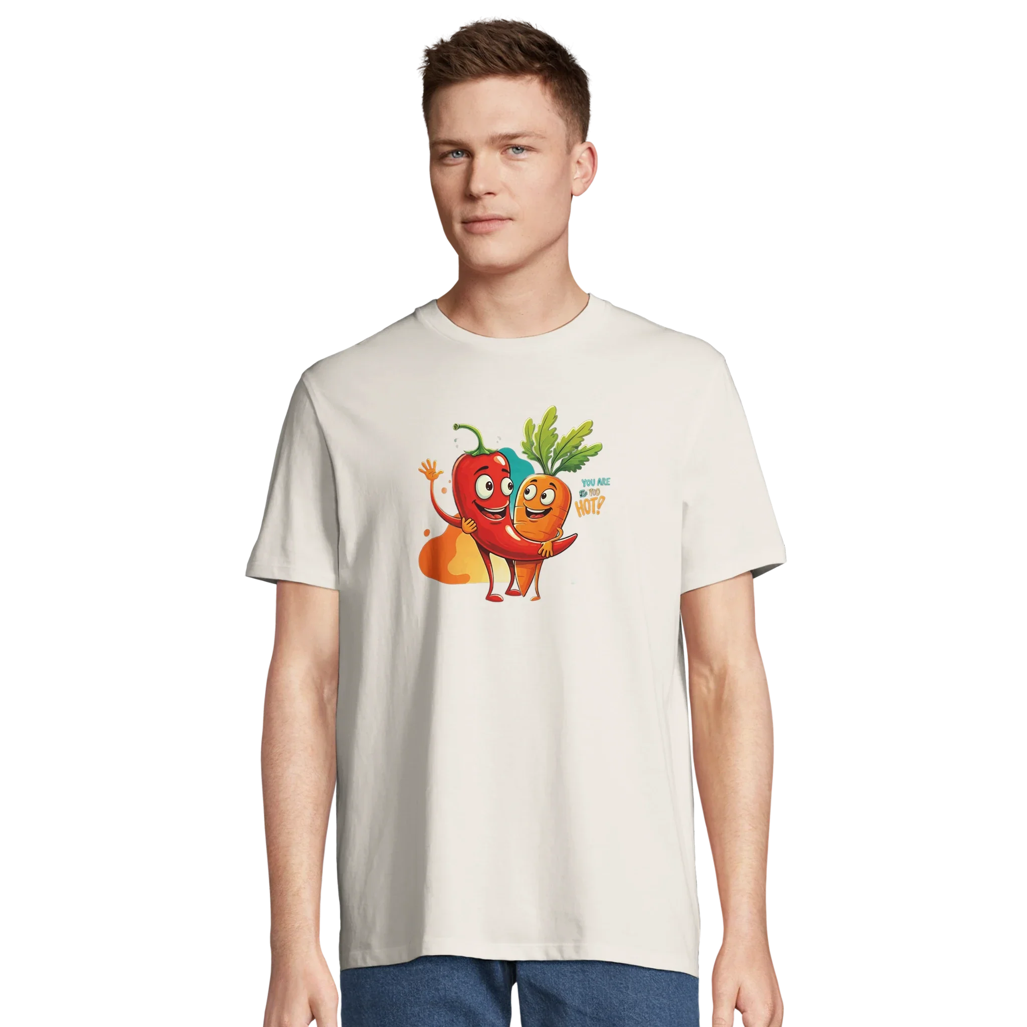 100% Organic Unisex T-shirt/You-Are-Too-Hot