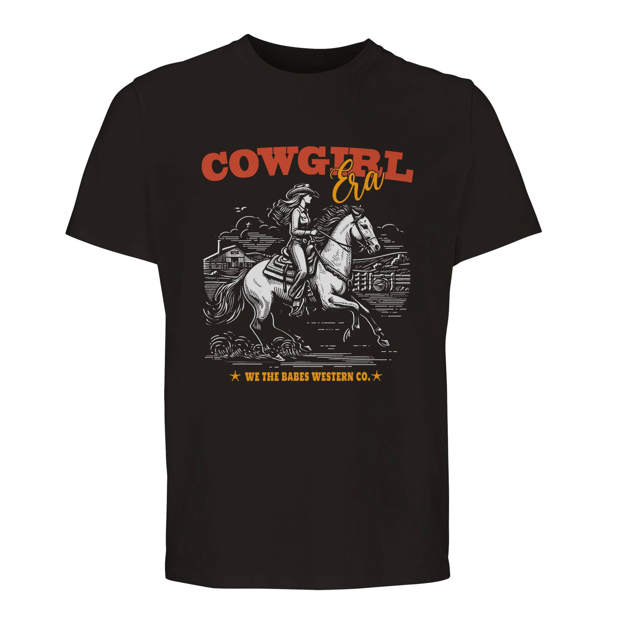 100% Organic Unisex T-shirt/Cowgirl