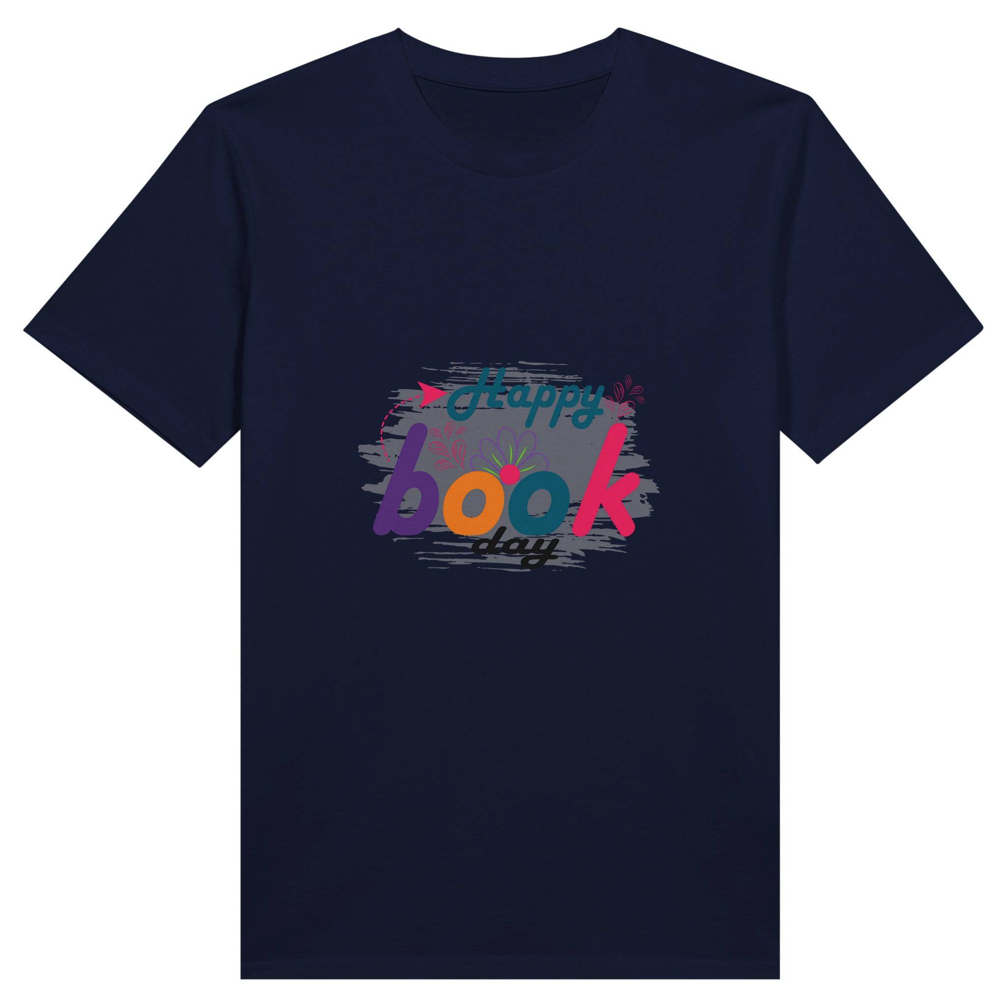 100% Organic Unisex T-shirt/Happy-Book-Day