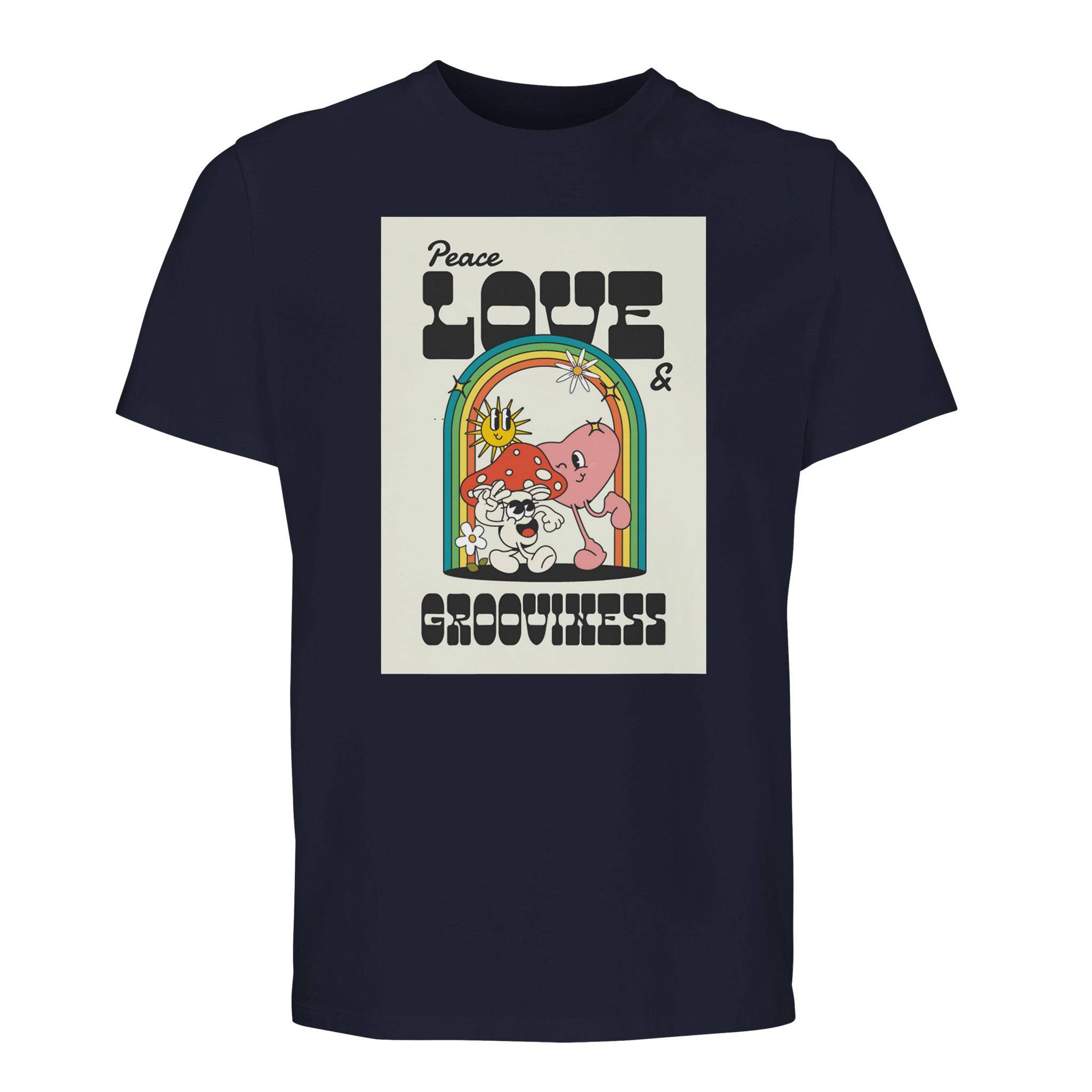 100% Organic Unisex T-shirt/Love-Retro