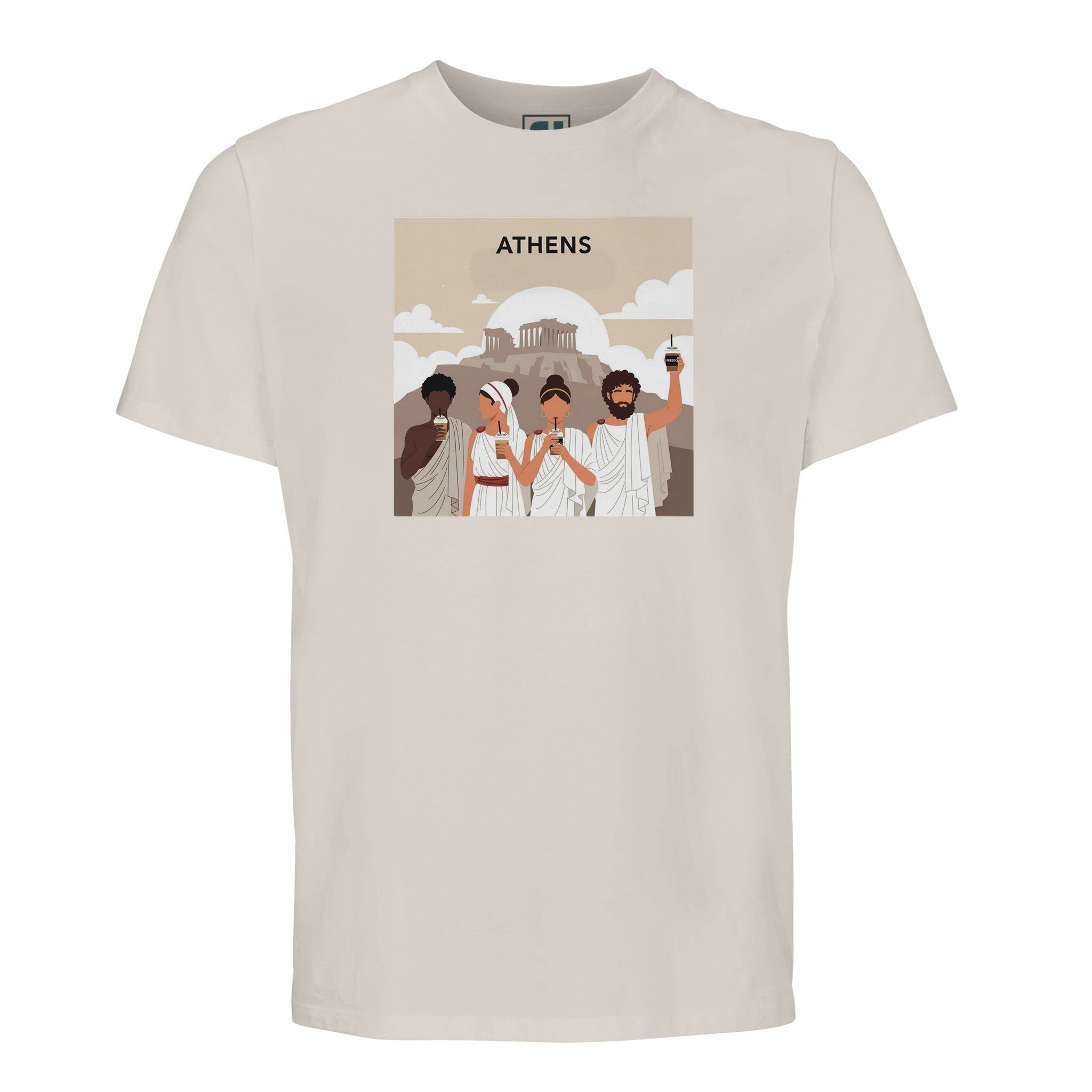 Athens Vibes Capuccino/Sunsustainable-Organic-Cotton-Apparel