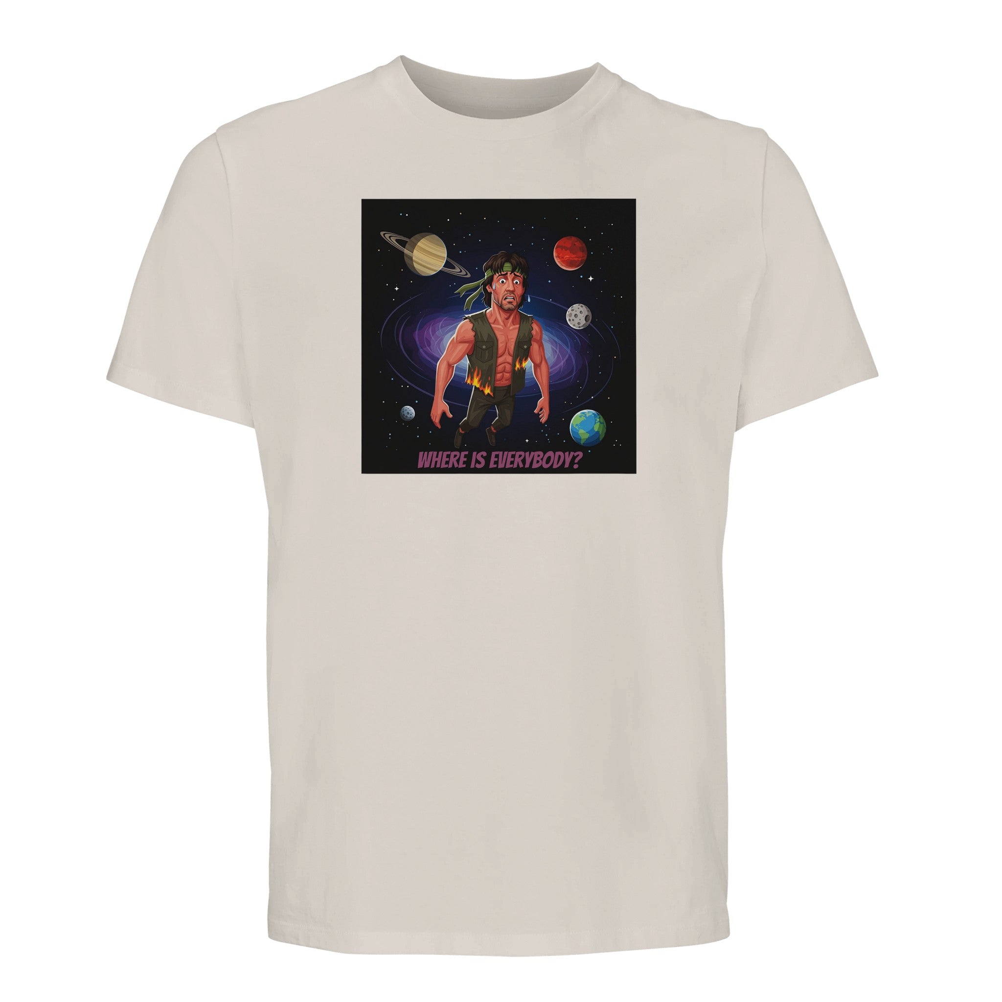 Space Survivor Tee: Galactic Hero/Sustainable-Organic-Cotton-Apparel