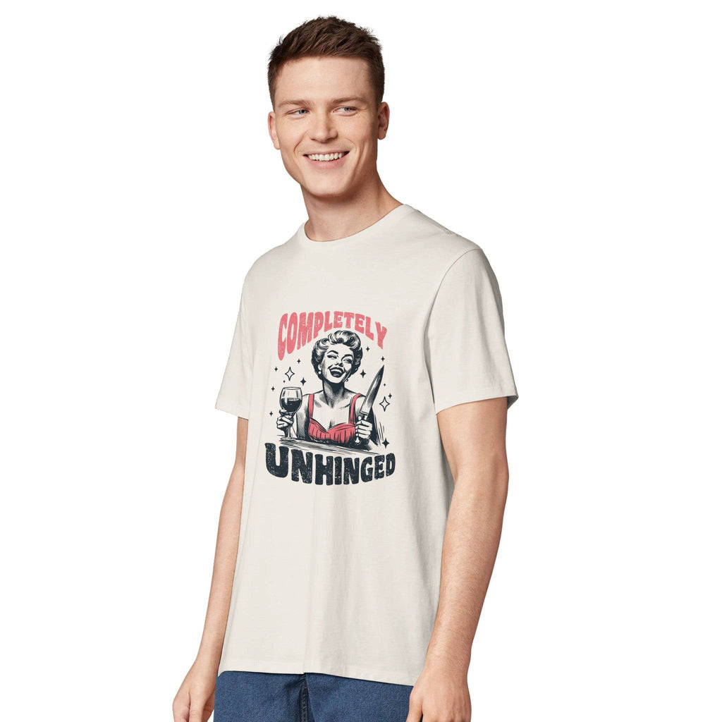 100% Organic Unisex T-shirt/Completely-Unhinged