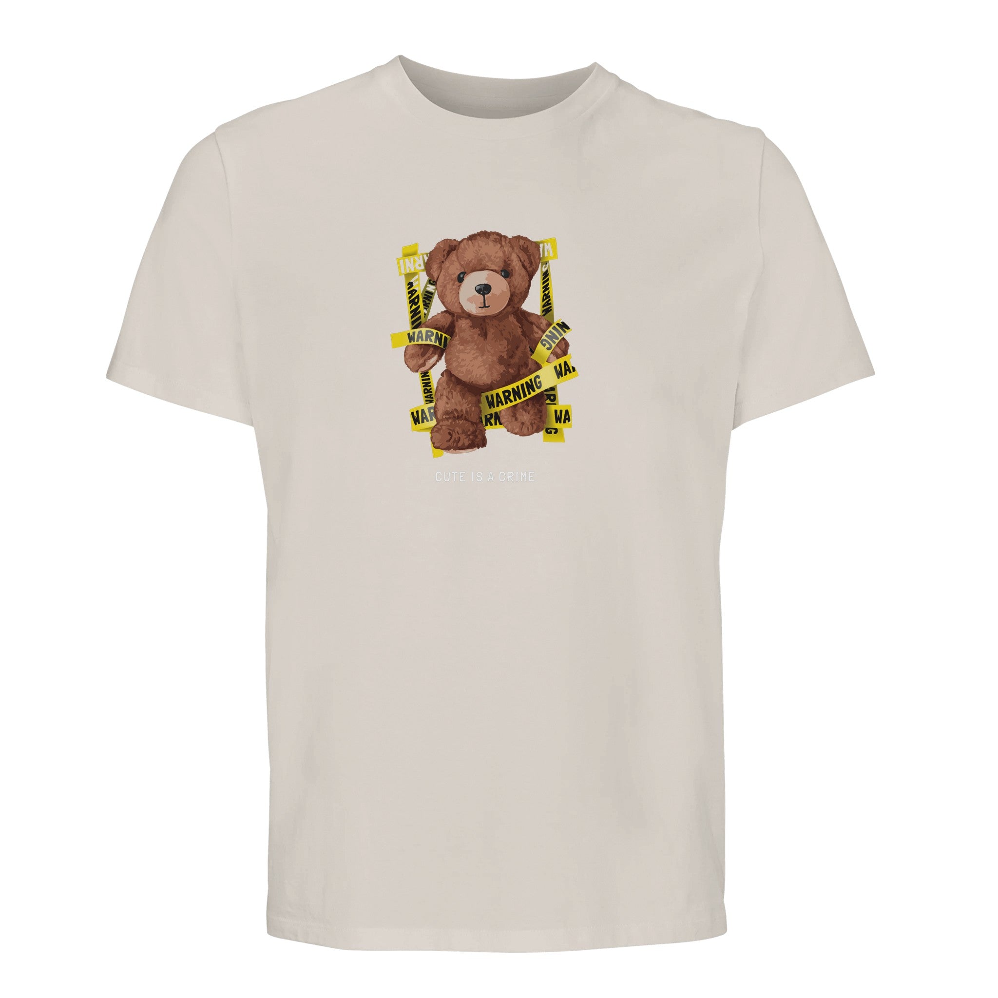 100% Organic Unisex T-shirt/Cute-Is-A-Crime/Convension