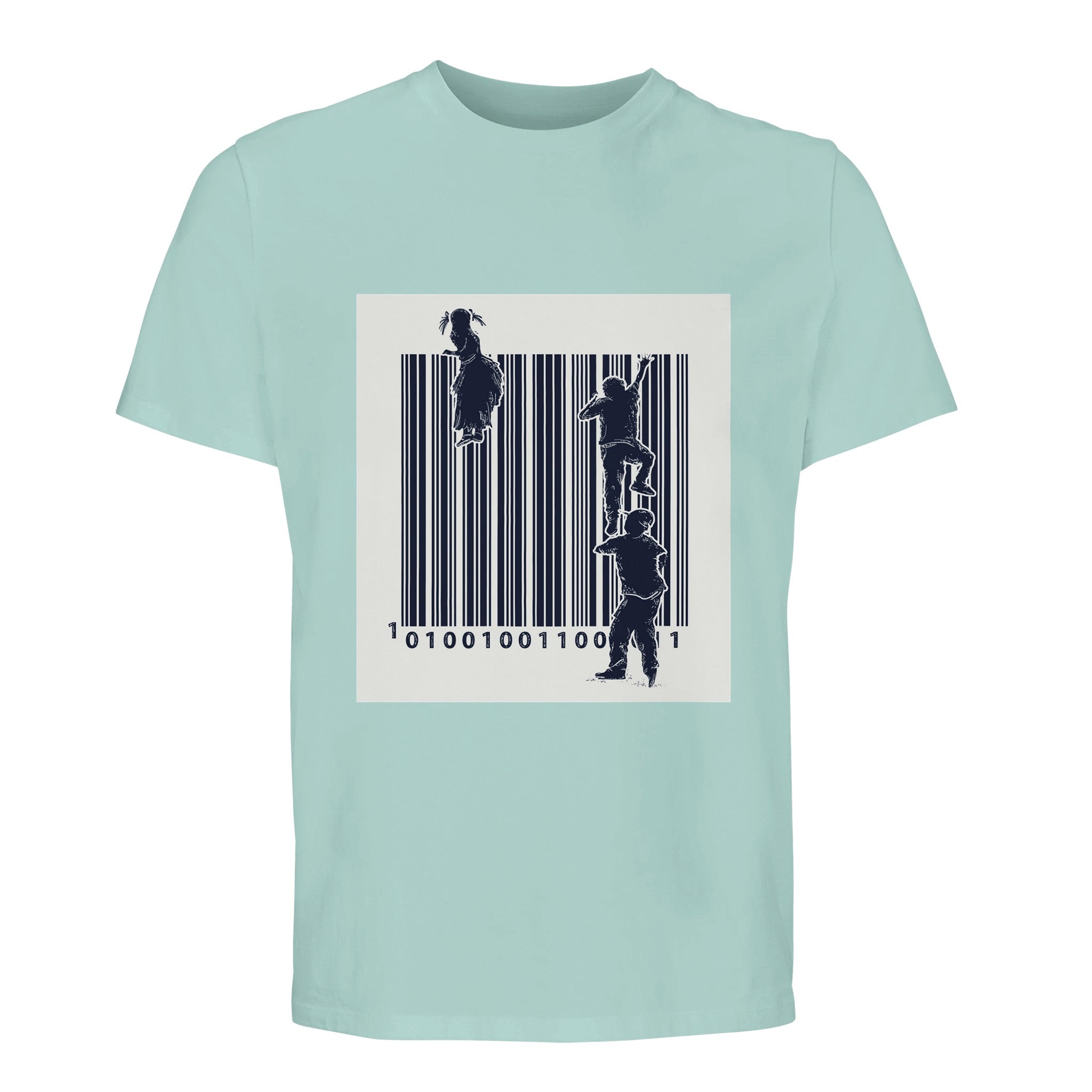 100% Organic Unisex T-shirt/Barcode-People