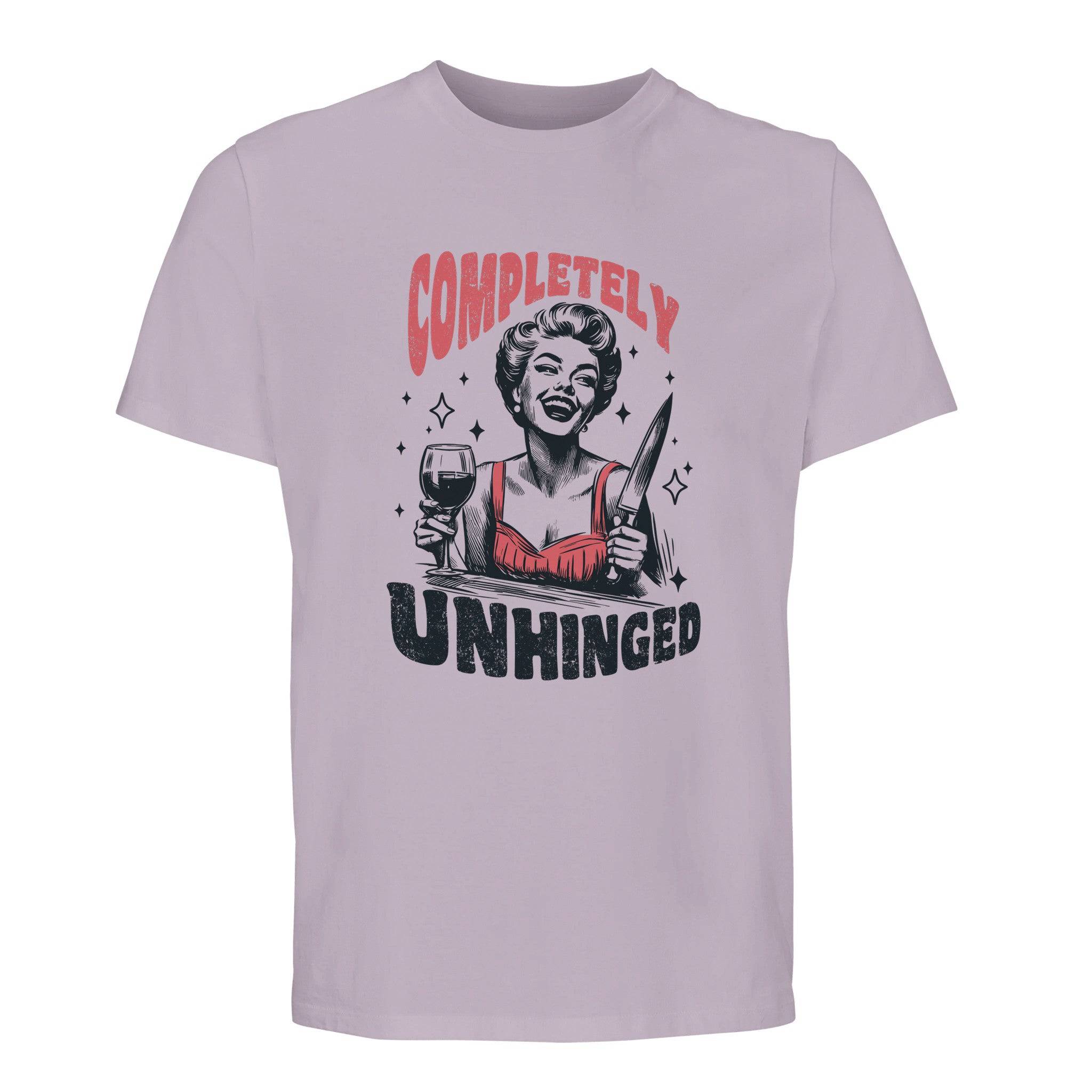 100% Organic Unisex T-shirt/Completely-Unhinged