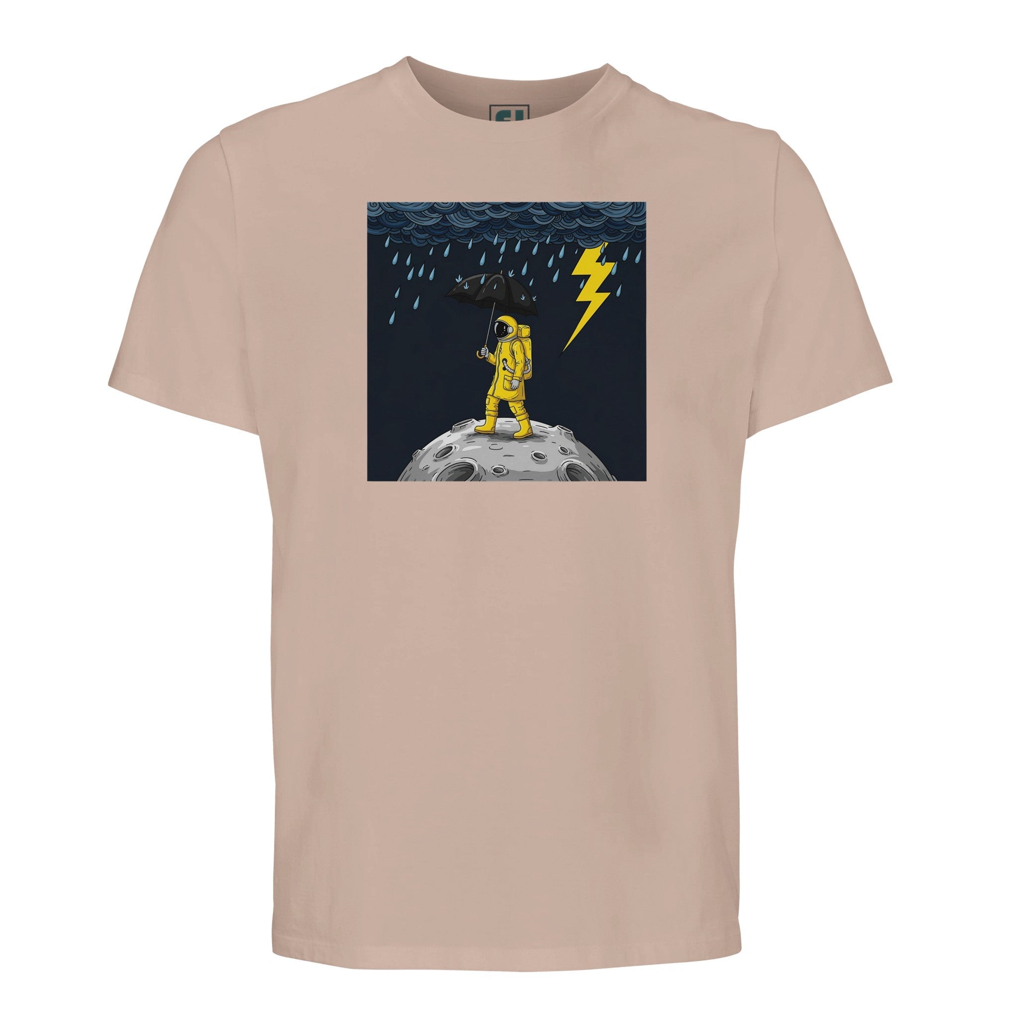 Cosmic Rain Astronaut /Sustainable-Organic-Cotton-Apparel