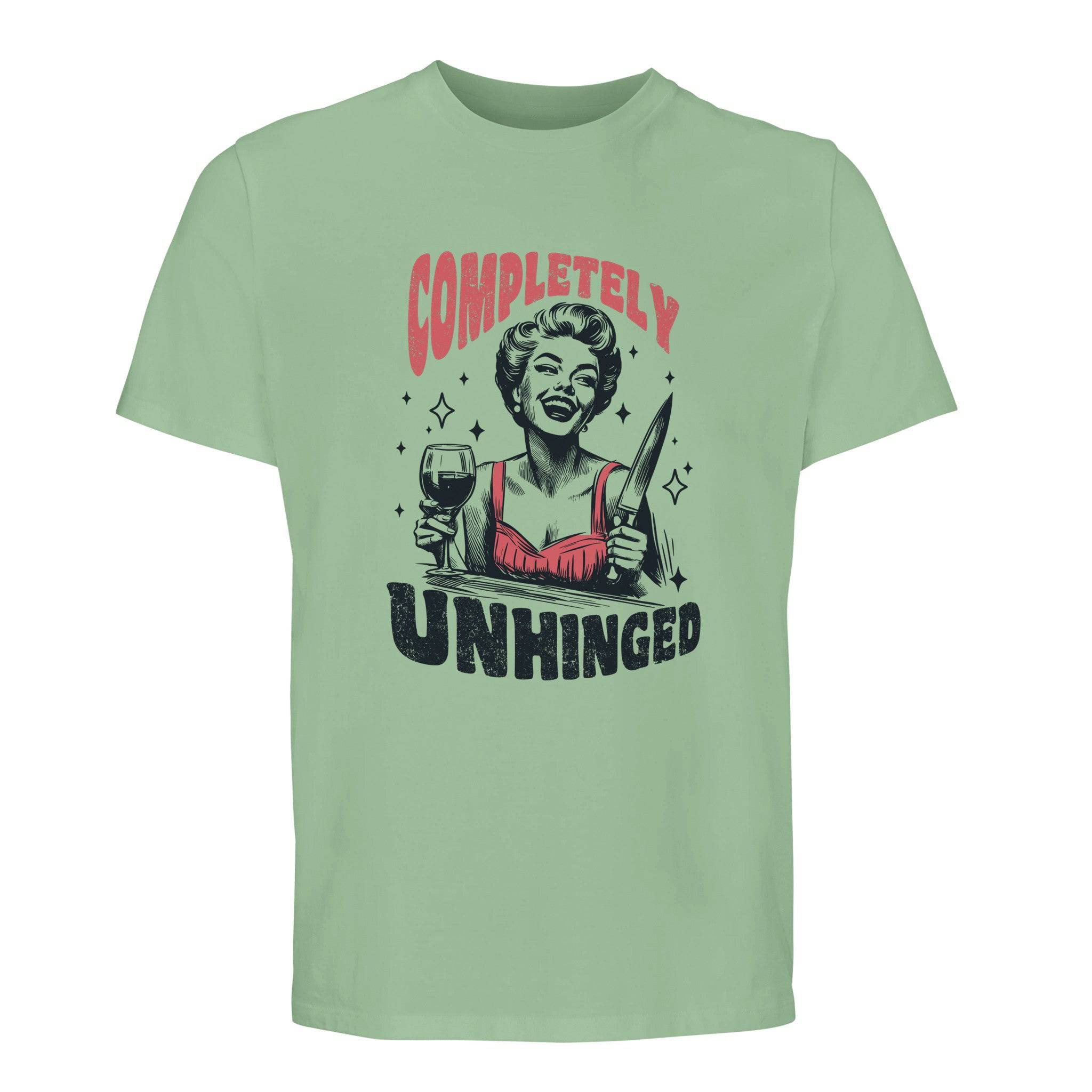 100% Organic Unisex T-shirt/Completely-Unhinged