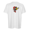 Organic Oversized T-shirt /Skate or Die Skull Graphic Tee