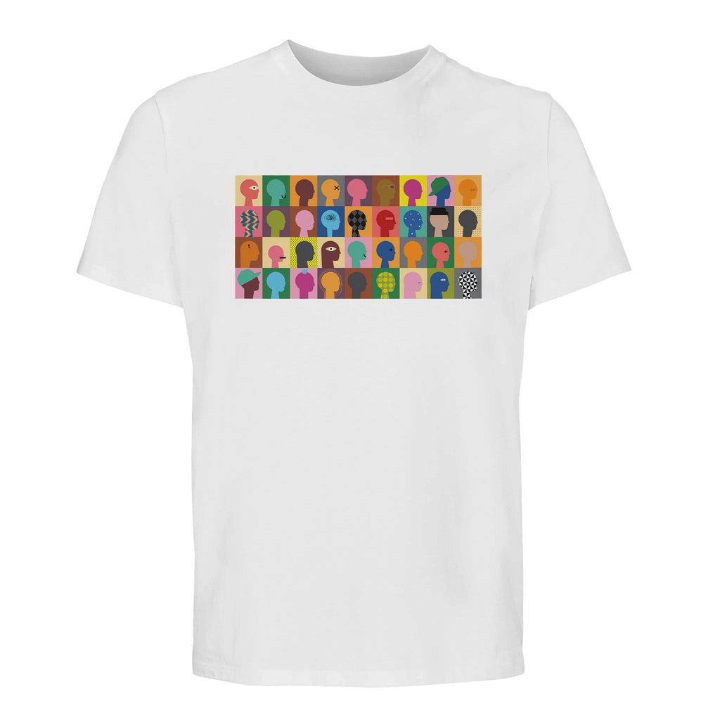 100% Organic Unisex T-shirt/Abstract-People-New