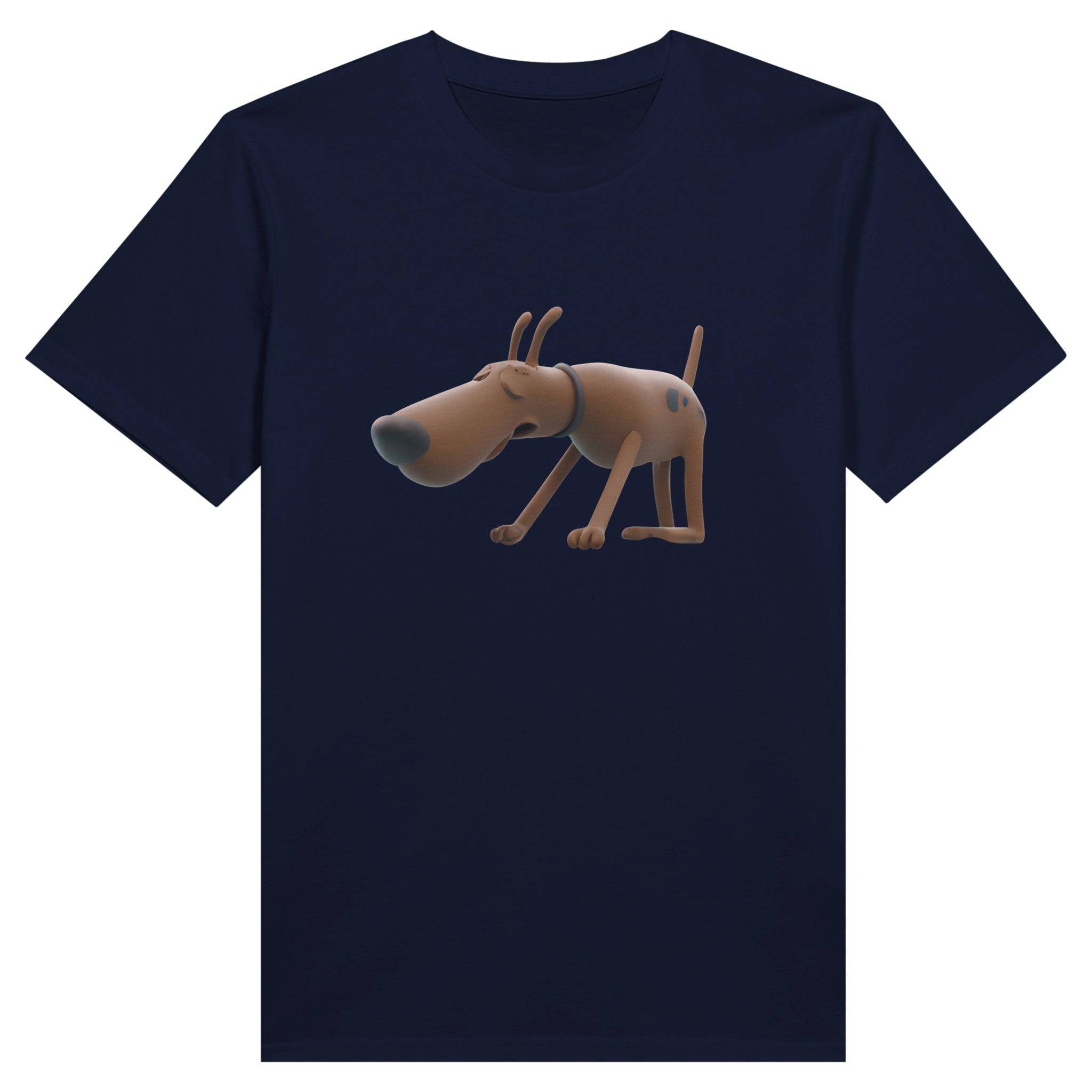 100% Organic Unisex T-shirt/Funny-3D-Dog