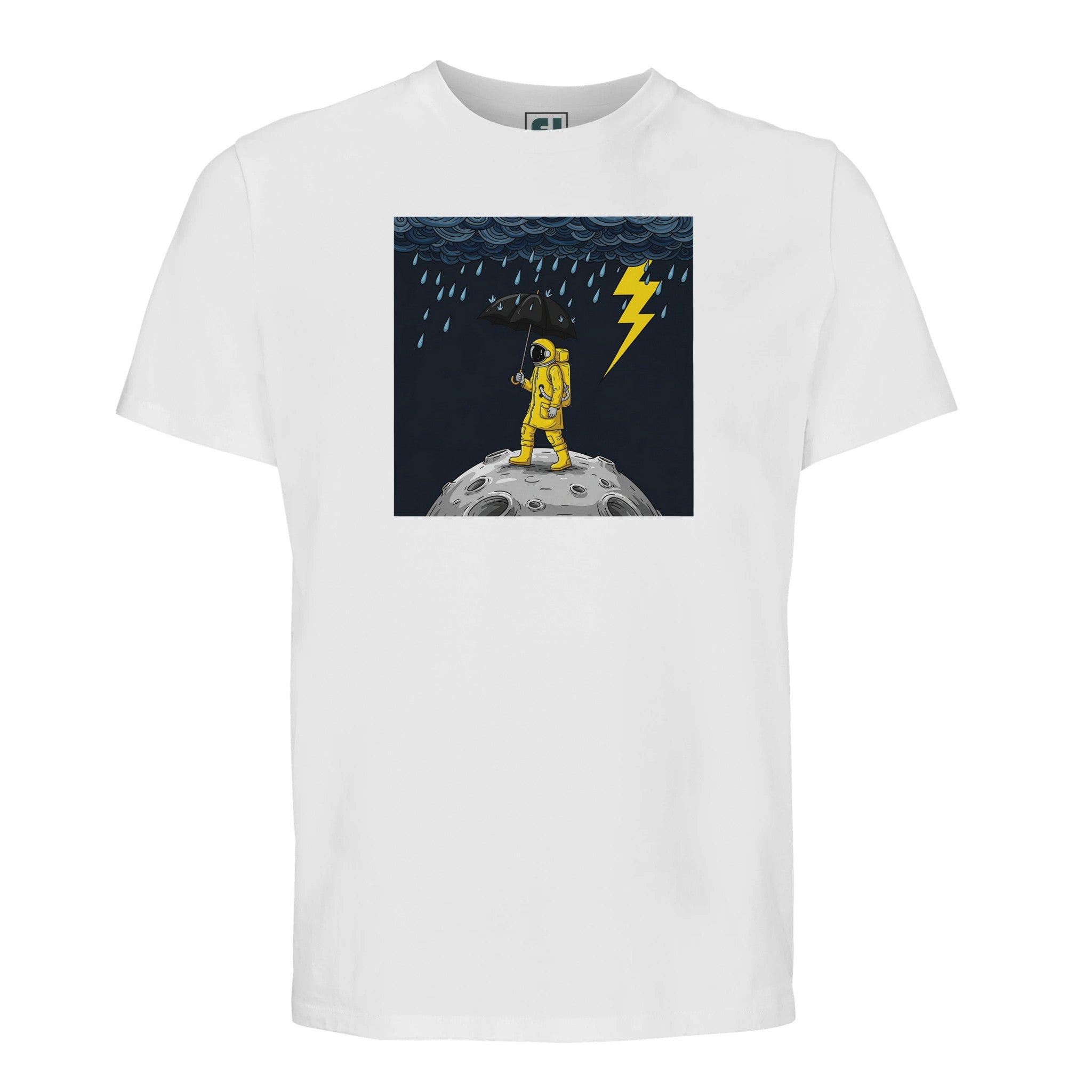 Cosmic Rain Astronaut /Sustainable-Organic-Cotton-Apparel