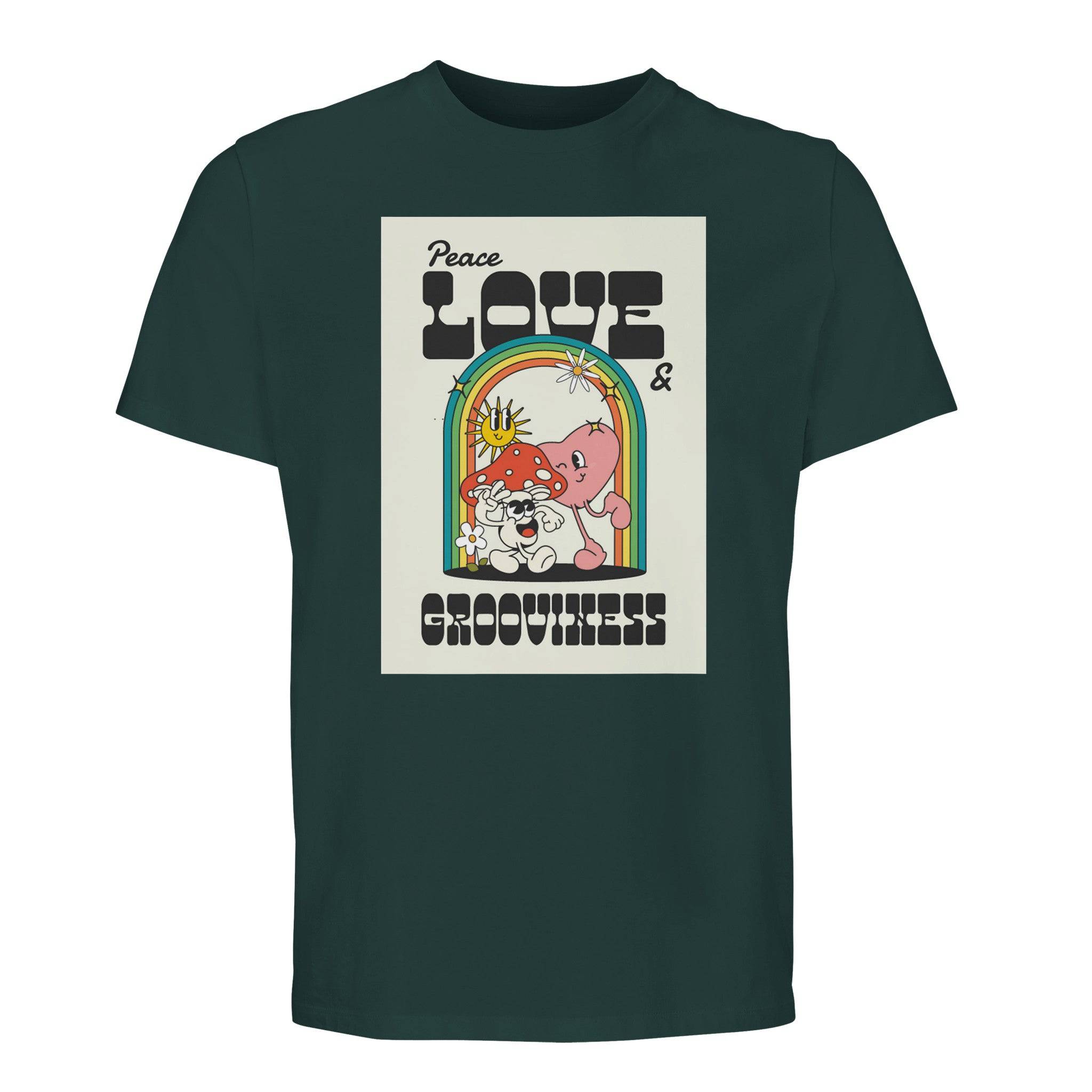 100% Organic Unisex T-shirt/Love-Retro