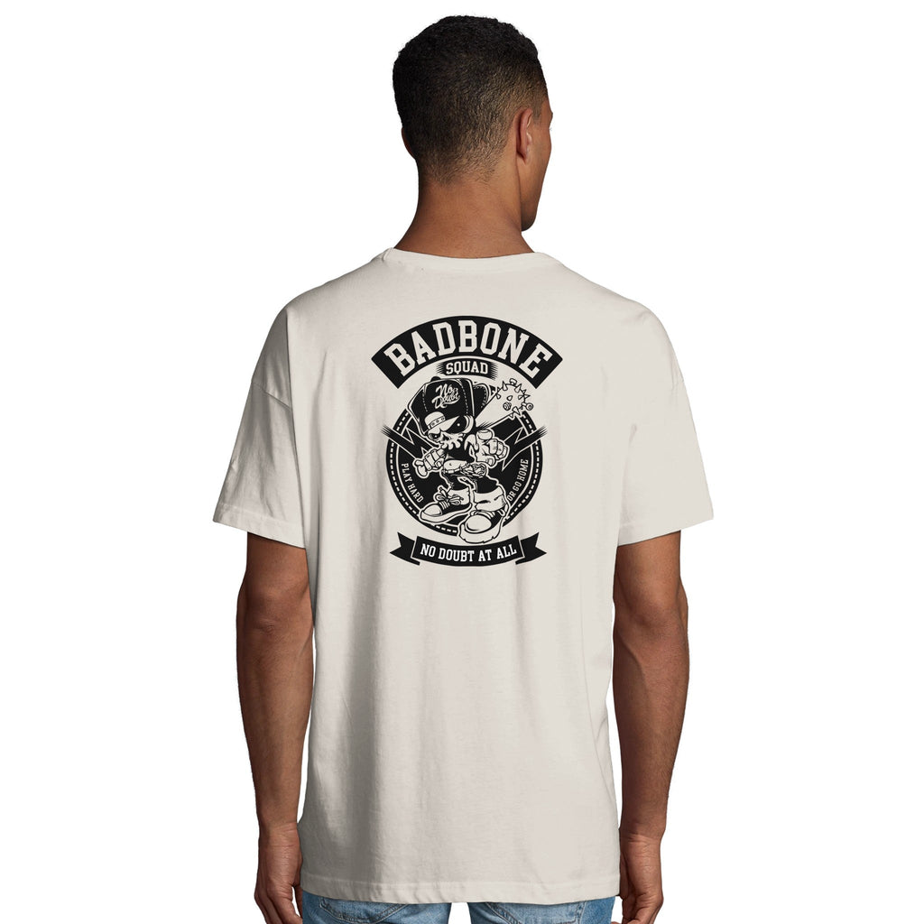 Organic Oversized T-shirt/Badbone Squad  – Edgy Streetwear
