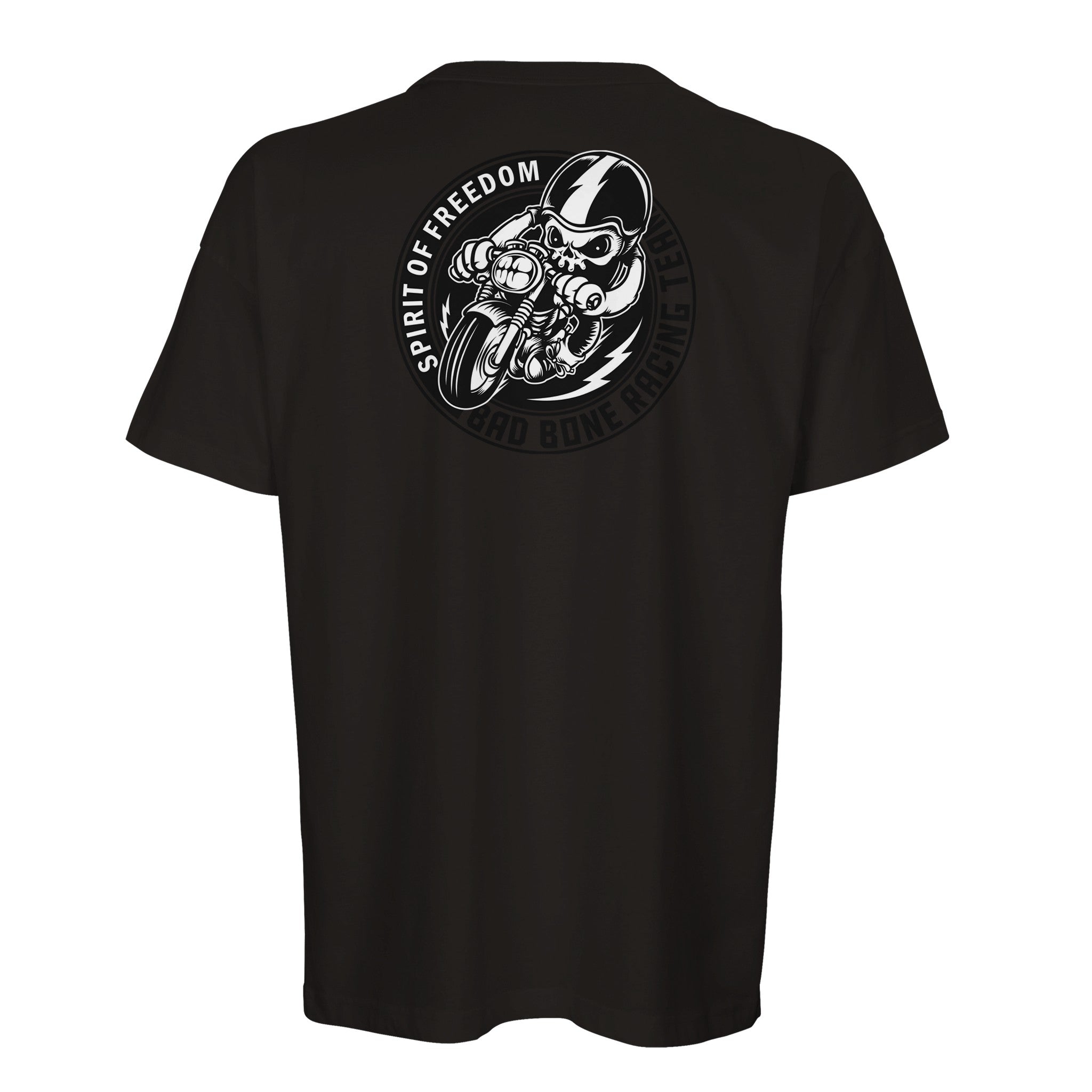 Organic Oversized T-shirt/Bad Bone Racing Team  – Unleash Your Spirit of Freedom