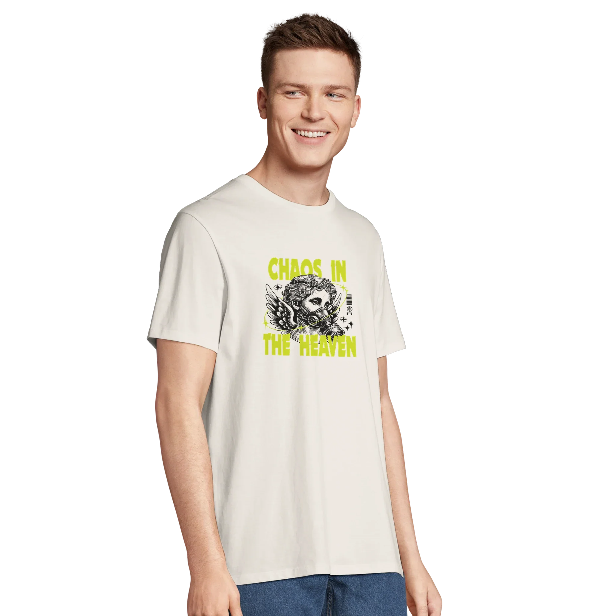 100% Organic Unisex T-shirt/Chaos-In-Heaven