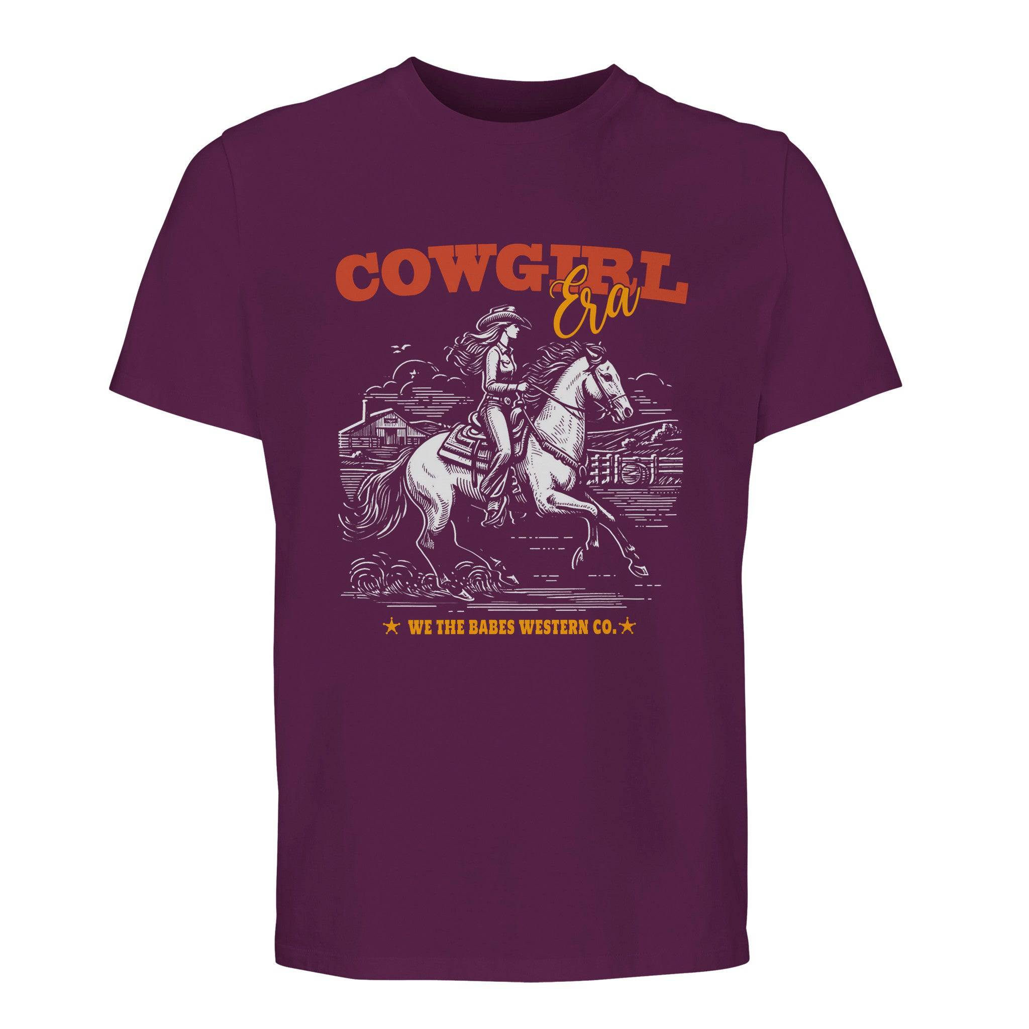 100% Organic Unisex T-shirt/Cowgirl