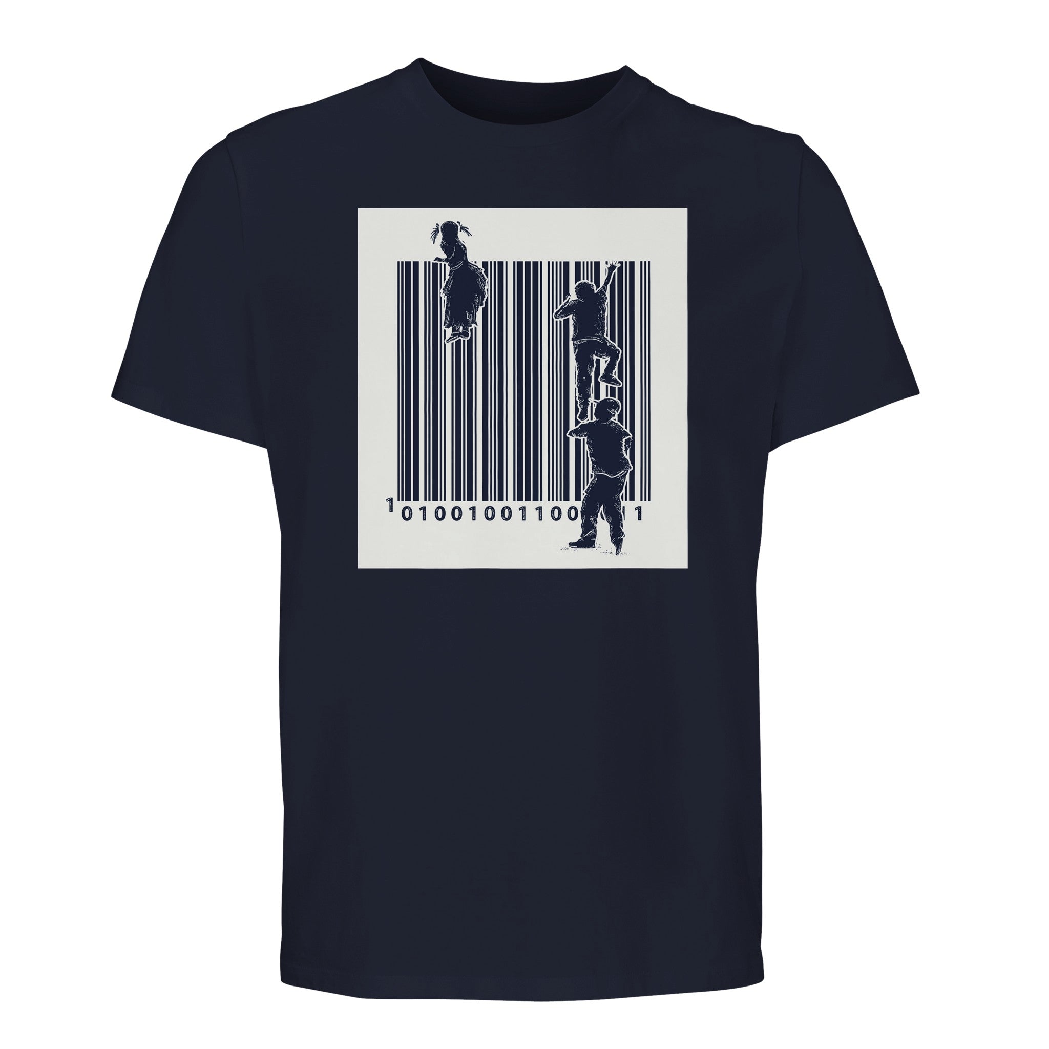 100% Organic Unisex T-shirt/Barcode-People