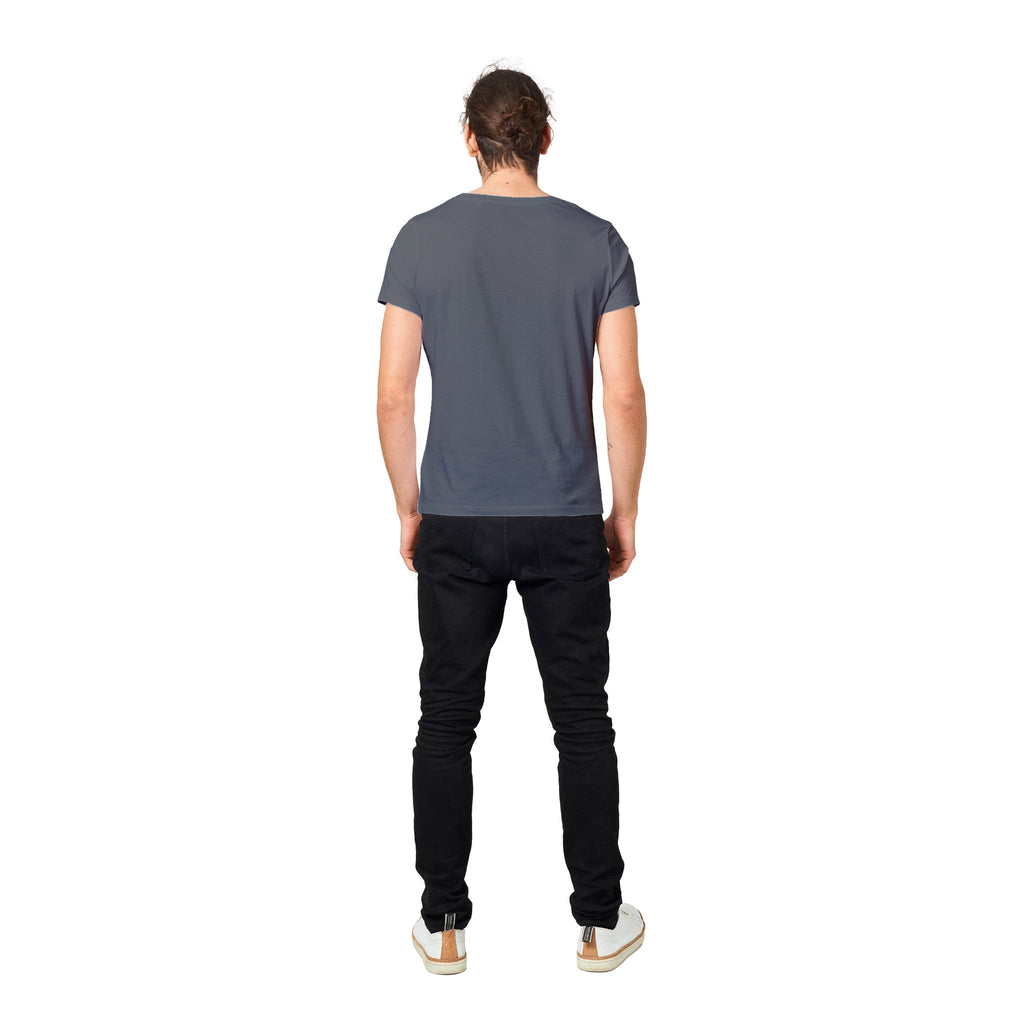 100% Organic Unisex T-shirt/Funny-Cat-Face