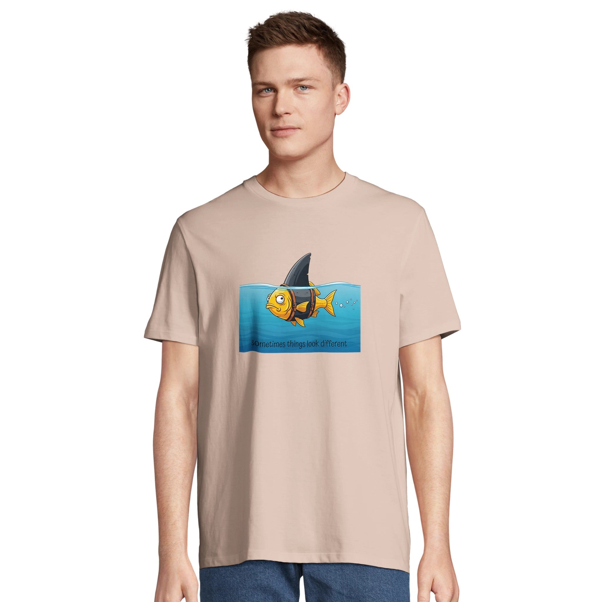Shark Fin Disguise Goldfish/Sustainable-Organic-Cotton-Apparel