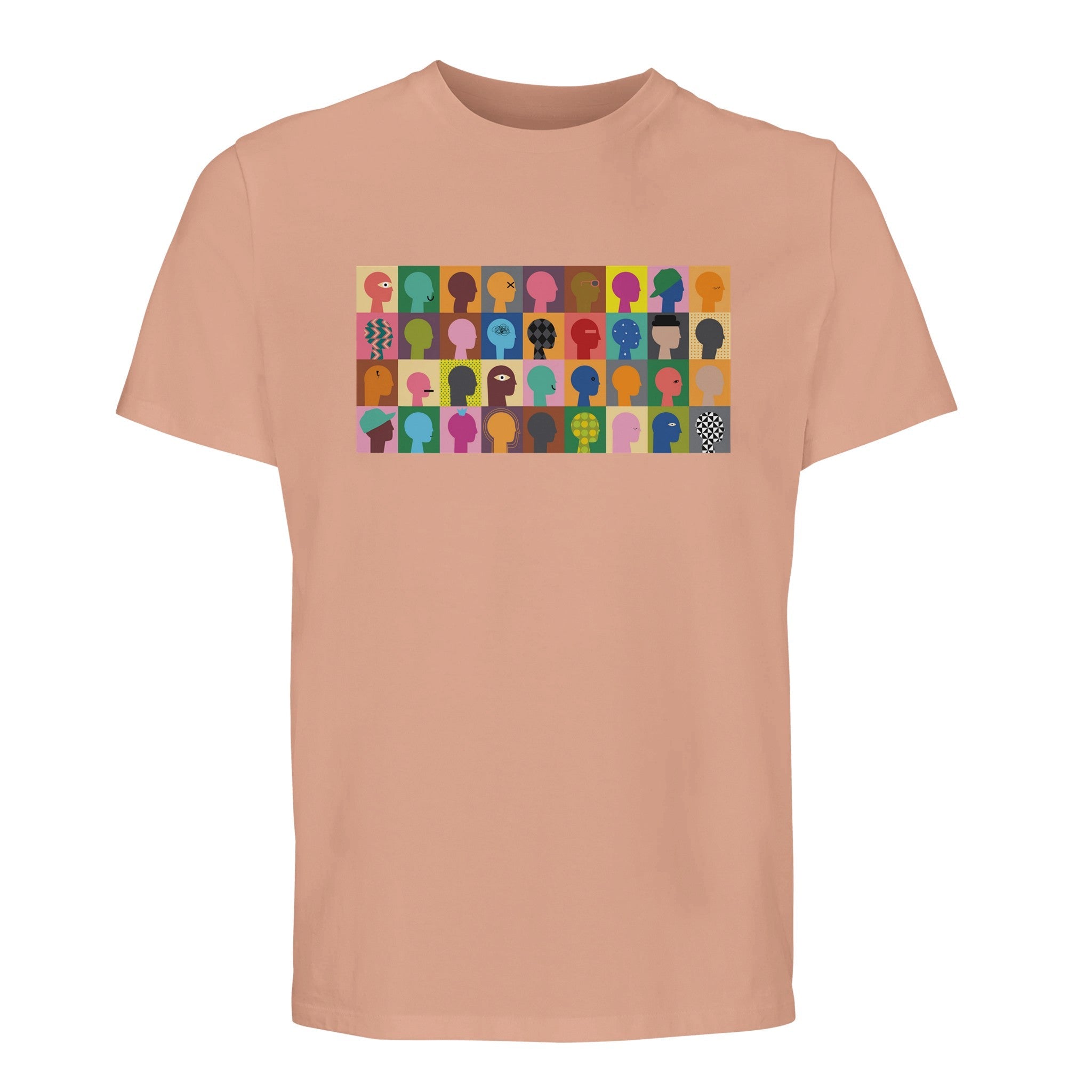 100% Organic Unisex T-shirt/Abstract-People-New