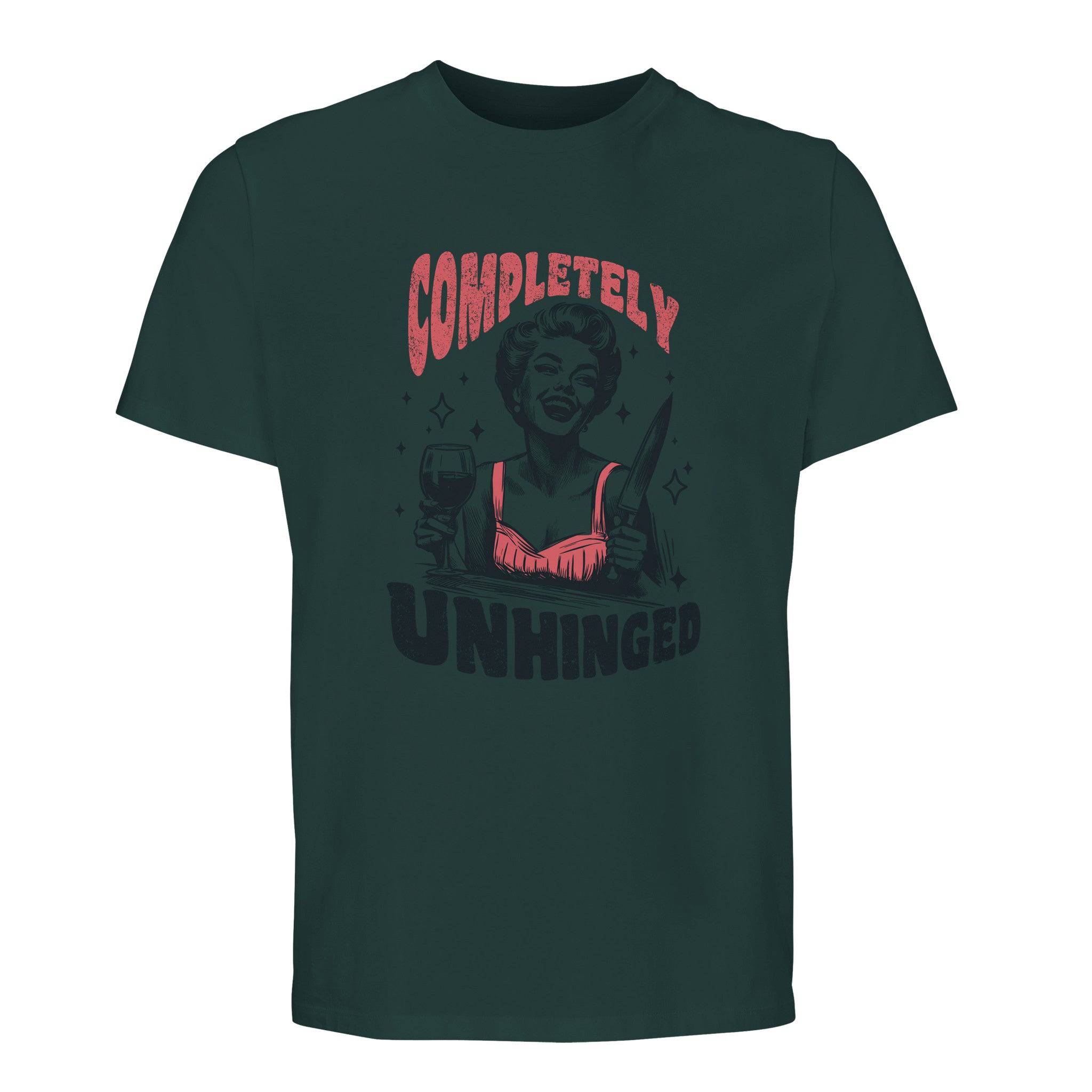 100% Organic Unisex T-shirt/Completely-Unhinged