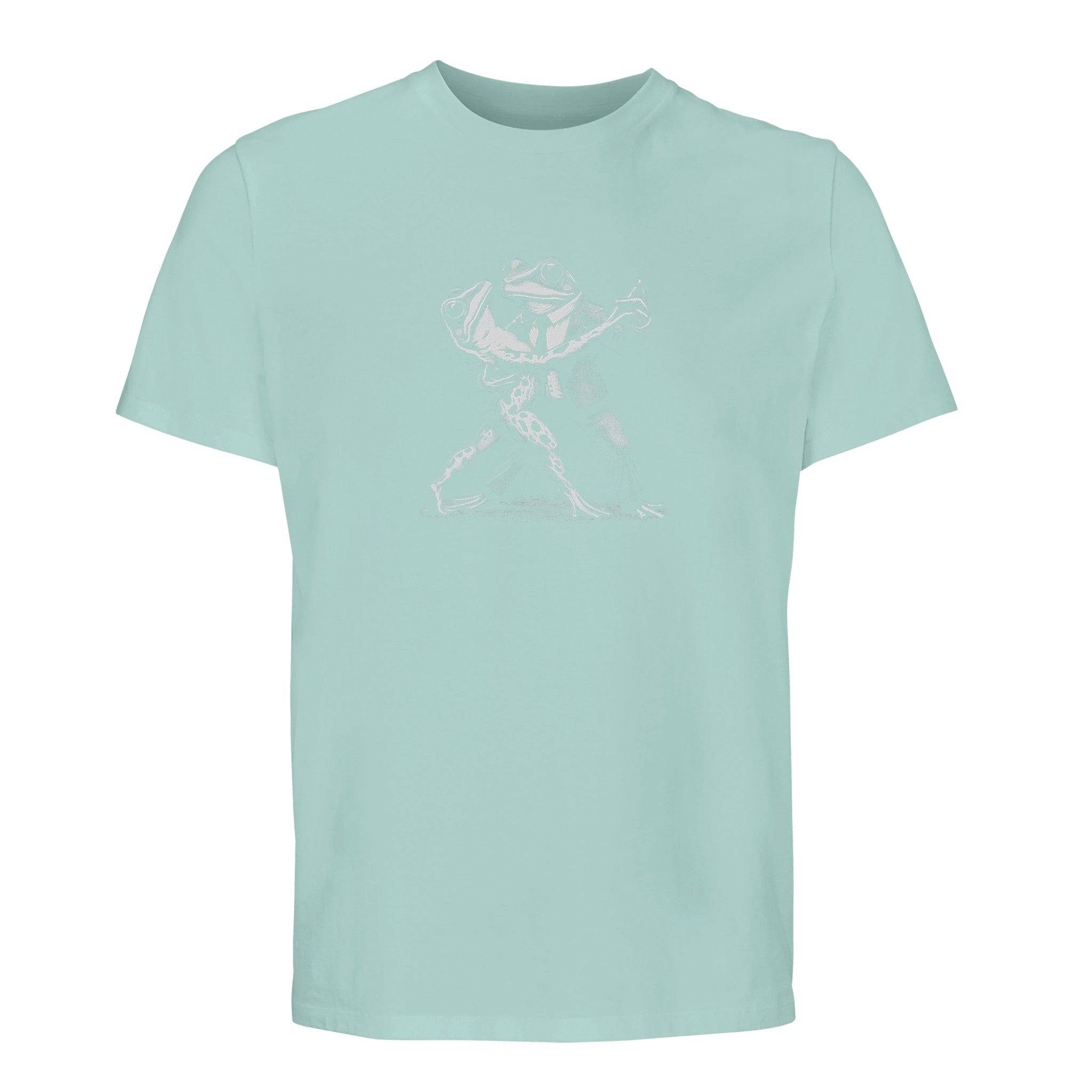 100% Organic Unisex T-shirt/Frogs-Dancing