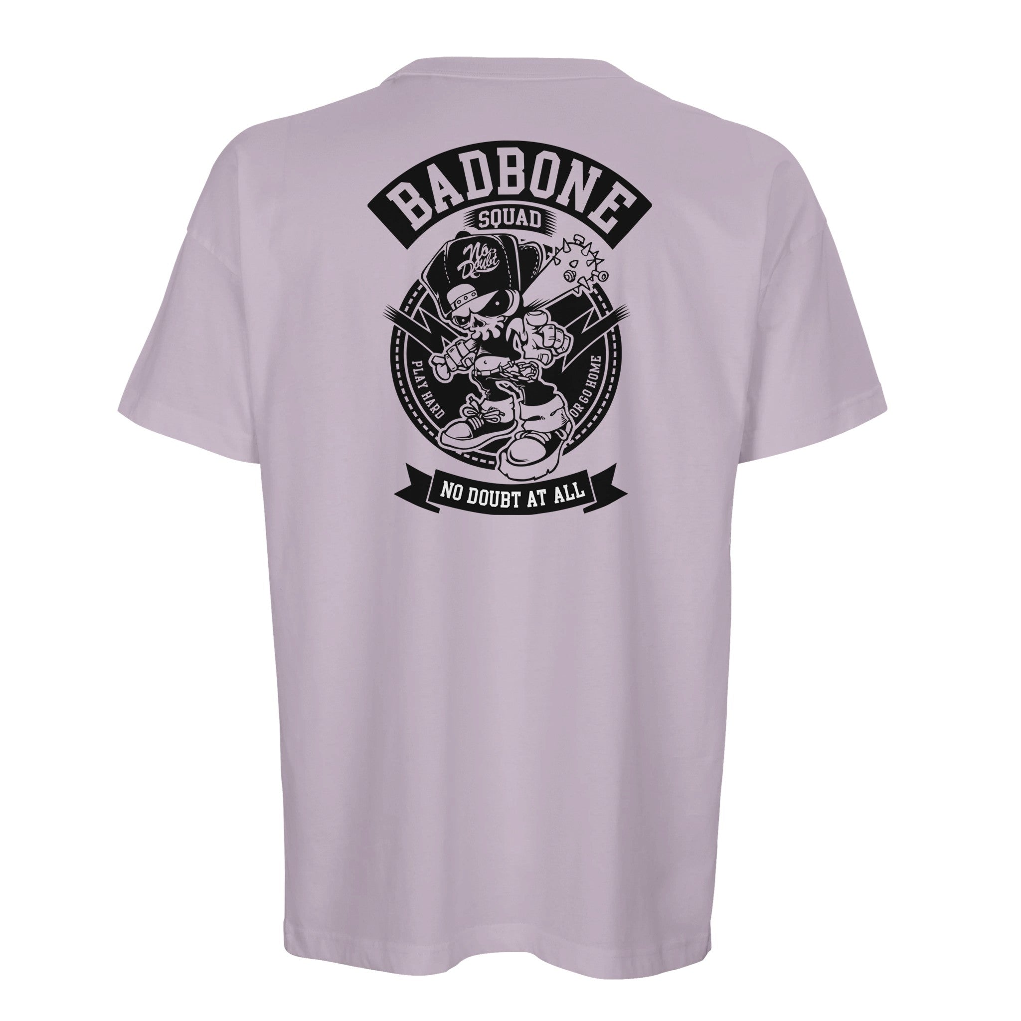 Organic Oversized T-shirt/Badbone Squad  – Edgy Streetwear
