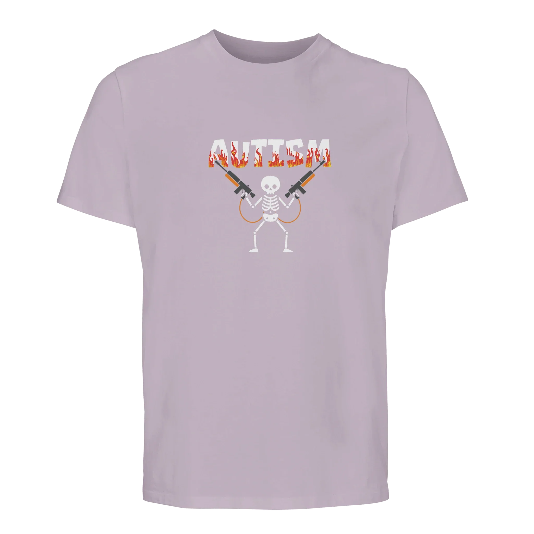 100% Organic unisex T-shirt/Autism-Skeleton
