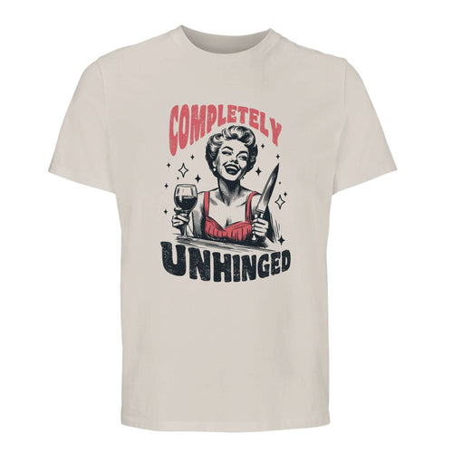 100% Organic Unisex T-shirt/Completely-Unhinged