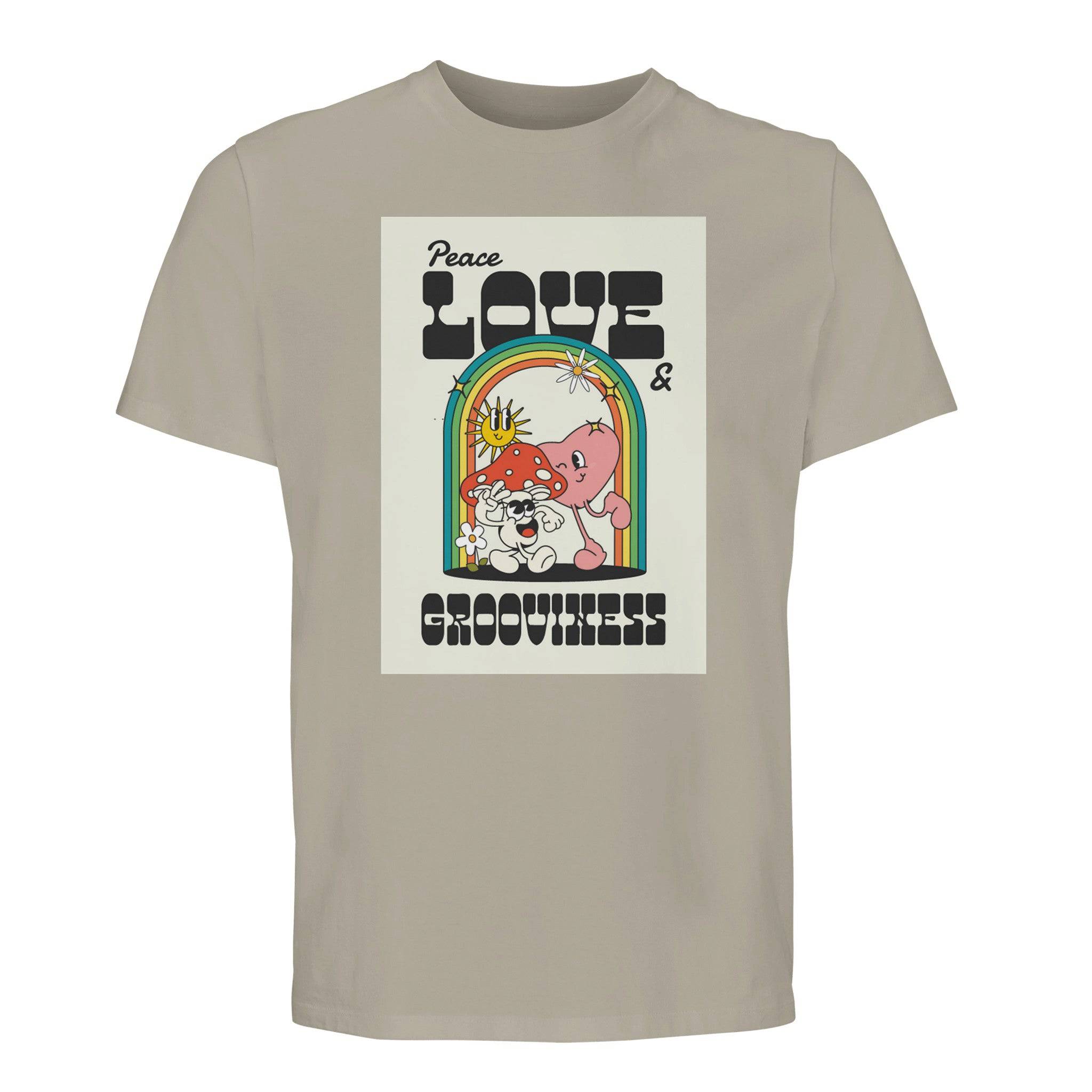 100% Organic Unisex T-shirt/Love-Retro