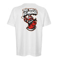 Organic Oversized T-shirt/Graffiti Skull  - 'The Wall Is Mine' Art