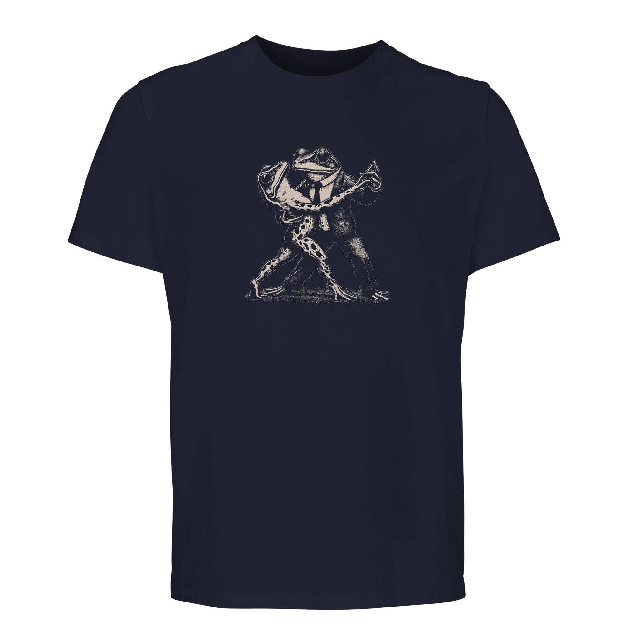 100% Organic Unisex T-shirt/Frogs-Dancing
