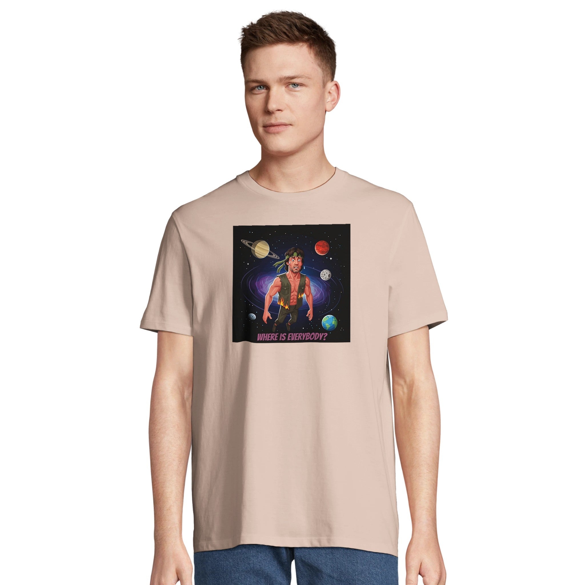 Space Survivor Tee: Galactic Hero/Sustainable-Organic-Cotton-Apparel