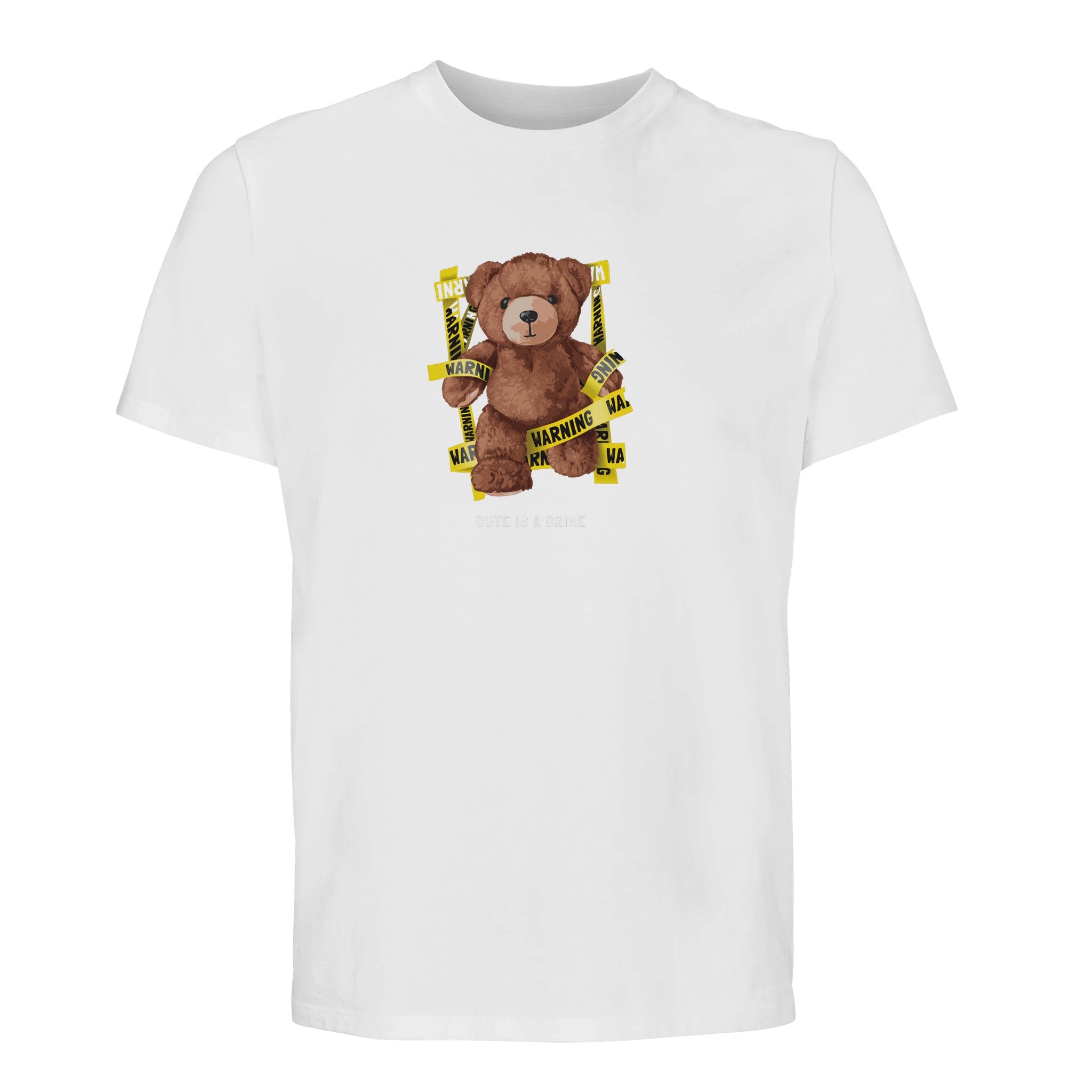 100% Organic Unisex T-shirt/Cute-Is-A-Crime/Convension