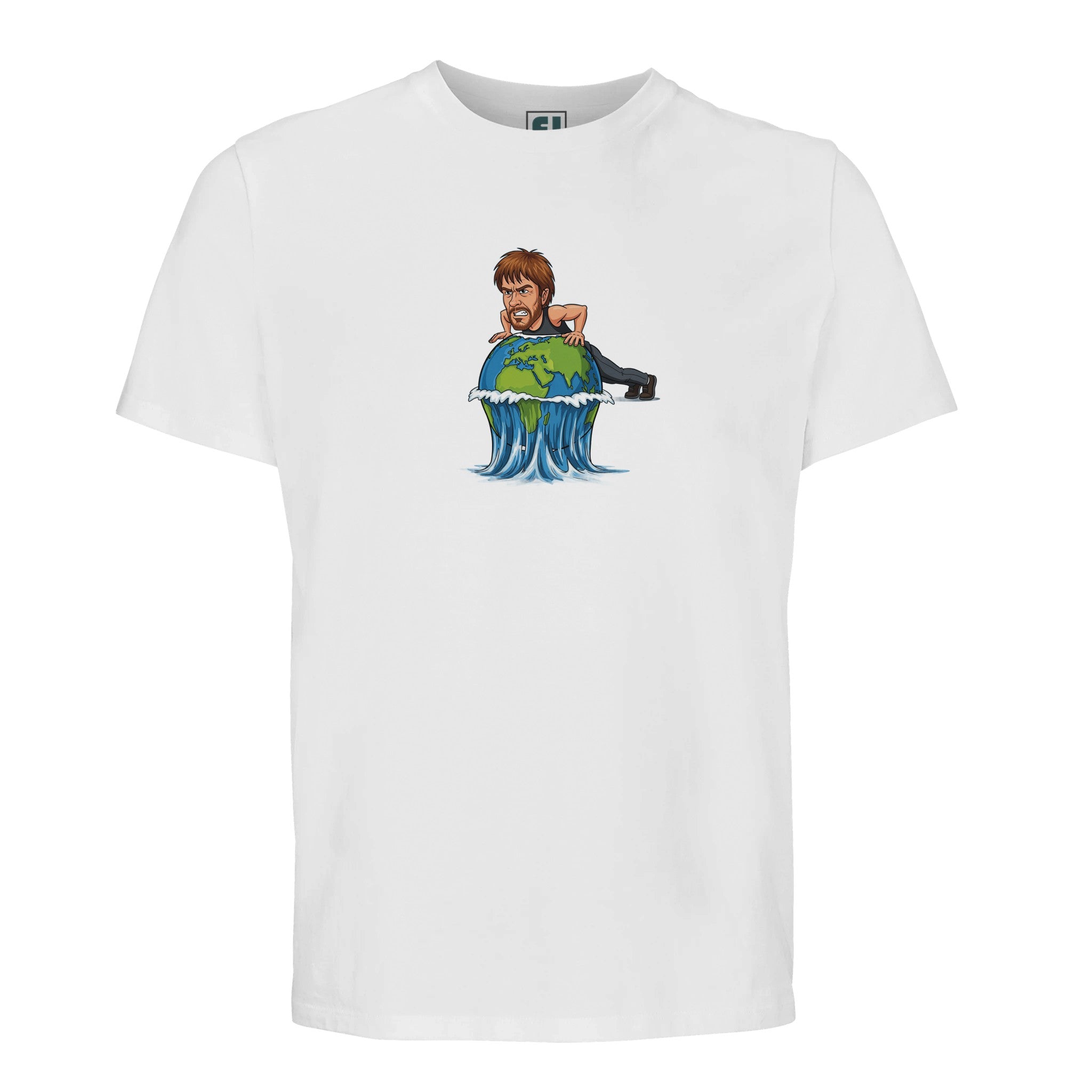 Eco-Warrior Earth Push-Up Tank /Sustainable-Organic-Cotton-Apparel