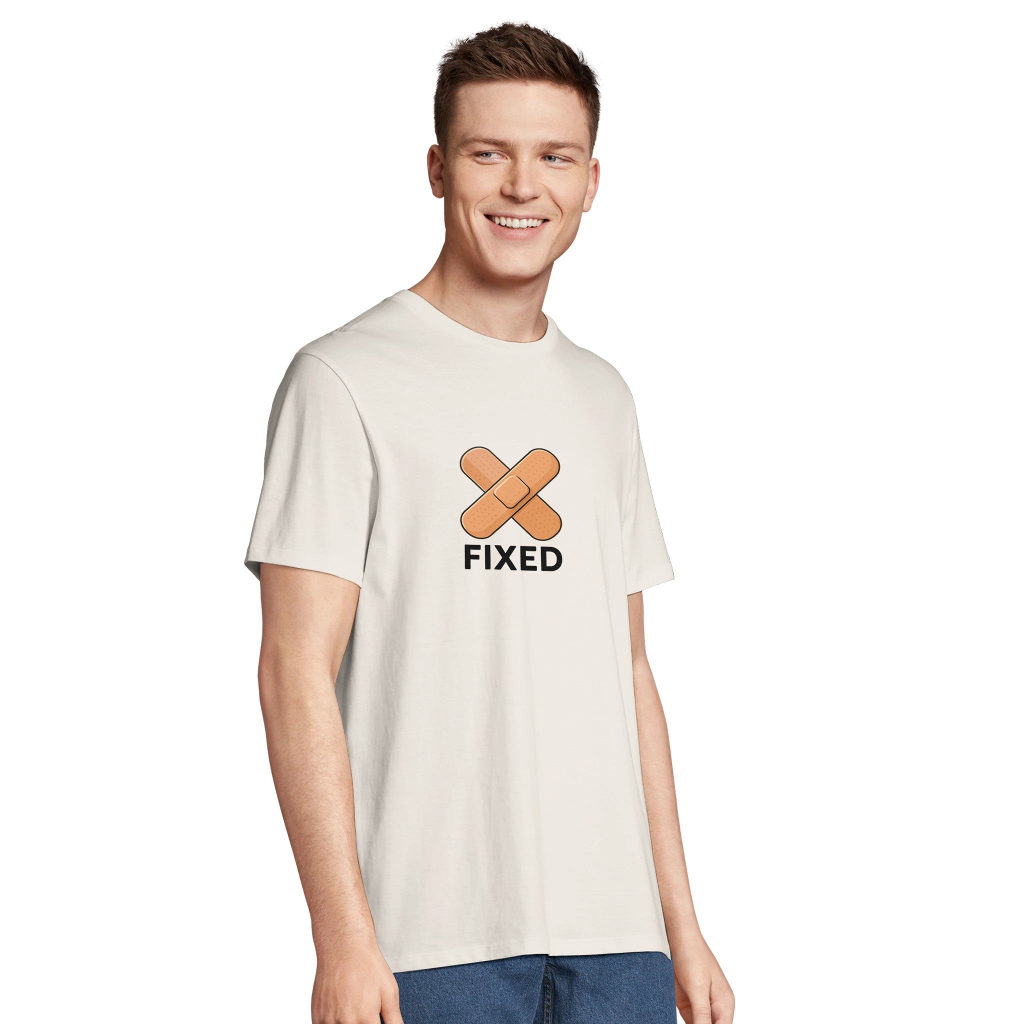 Fixed Band-Aid Graphic Tee/Sustainable-Organic-Cotton-Apparel