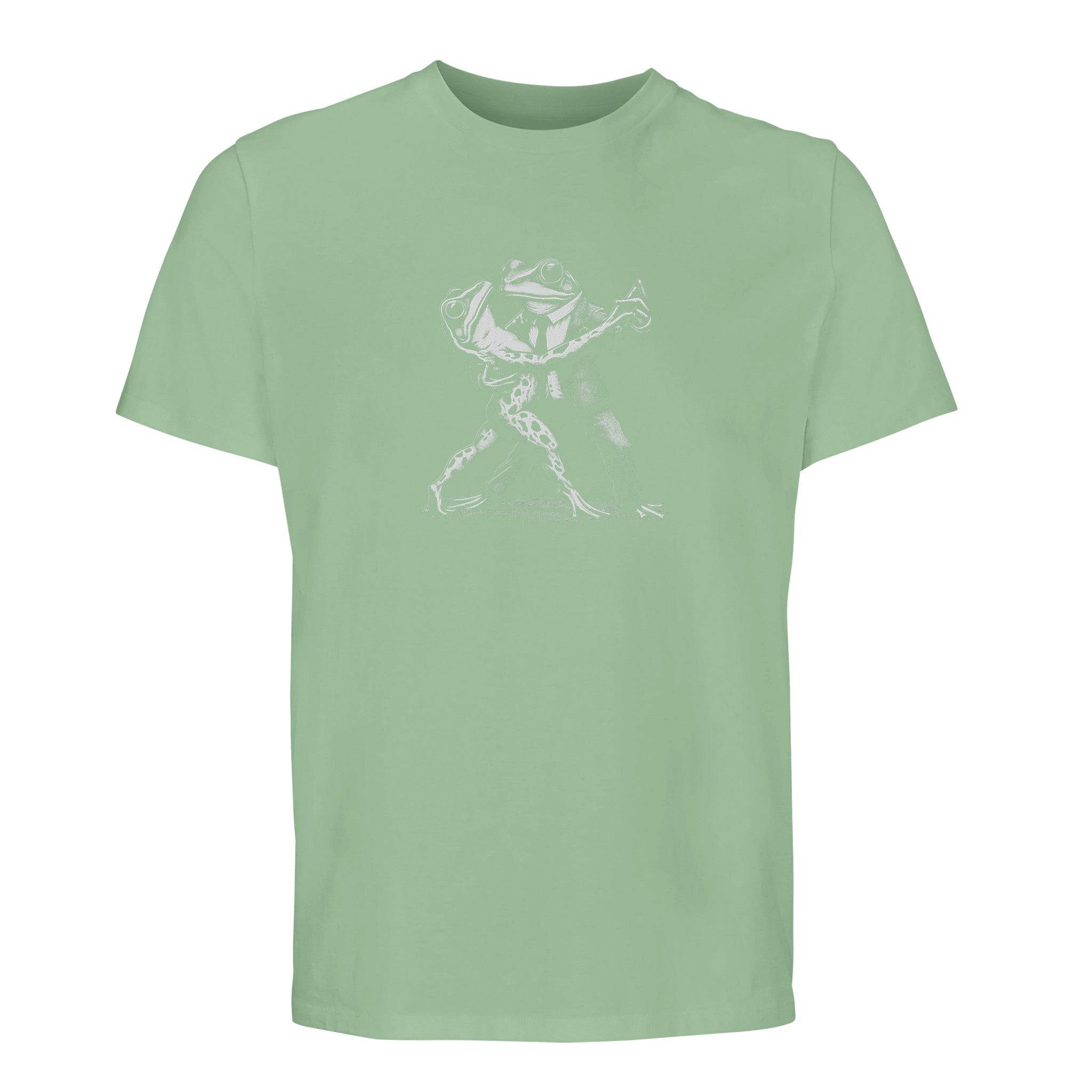 100% Organic Unisex T-shirt/Frogs-Dancing